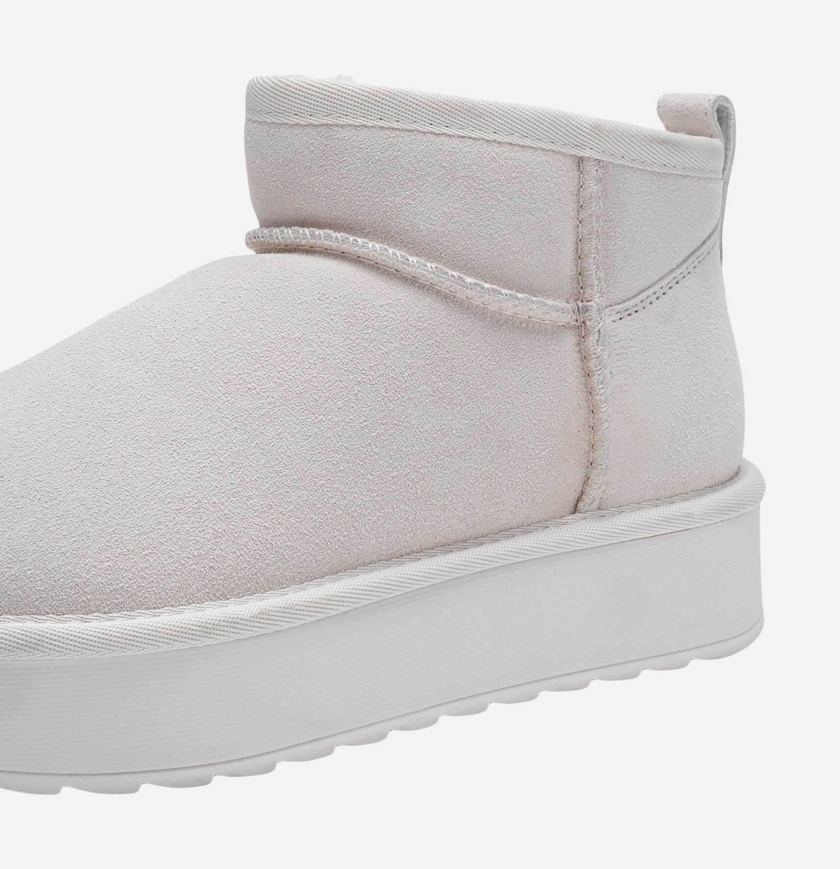 CLOU, Varmforet boots Hvit