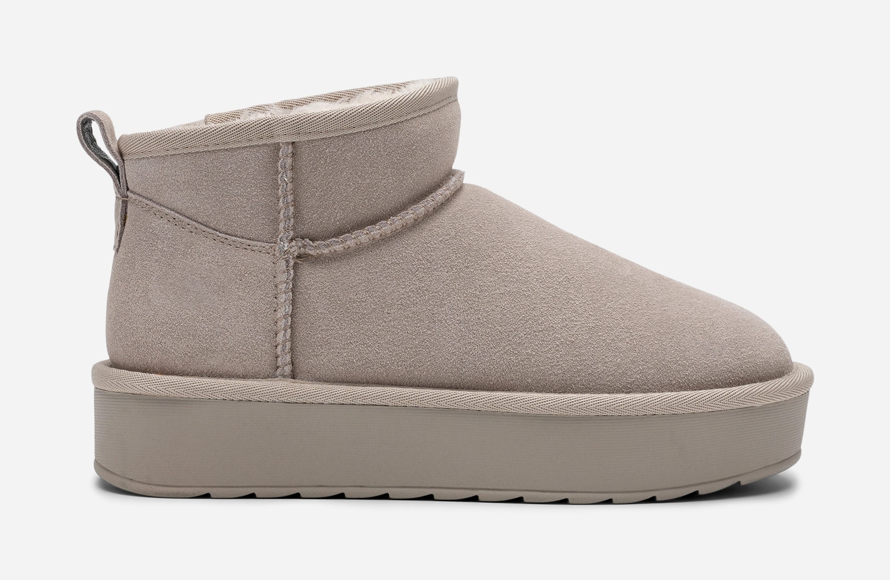 CLOU, Varmforet boots Grå