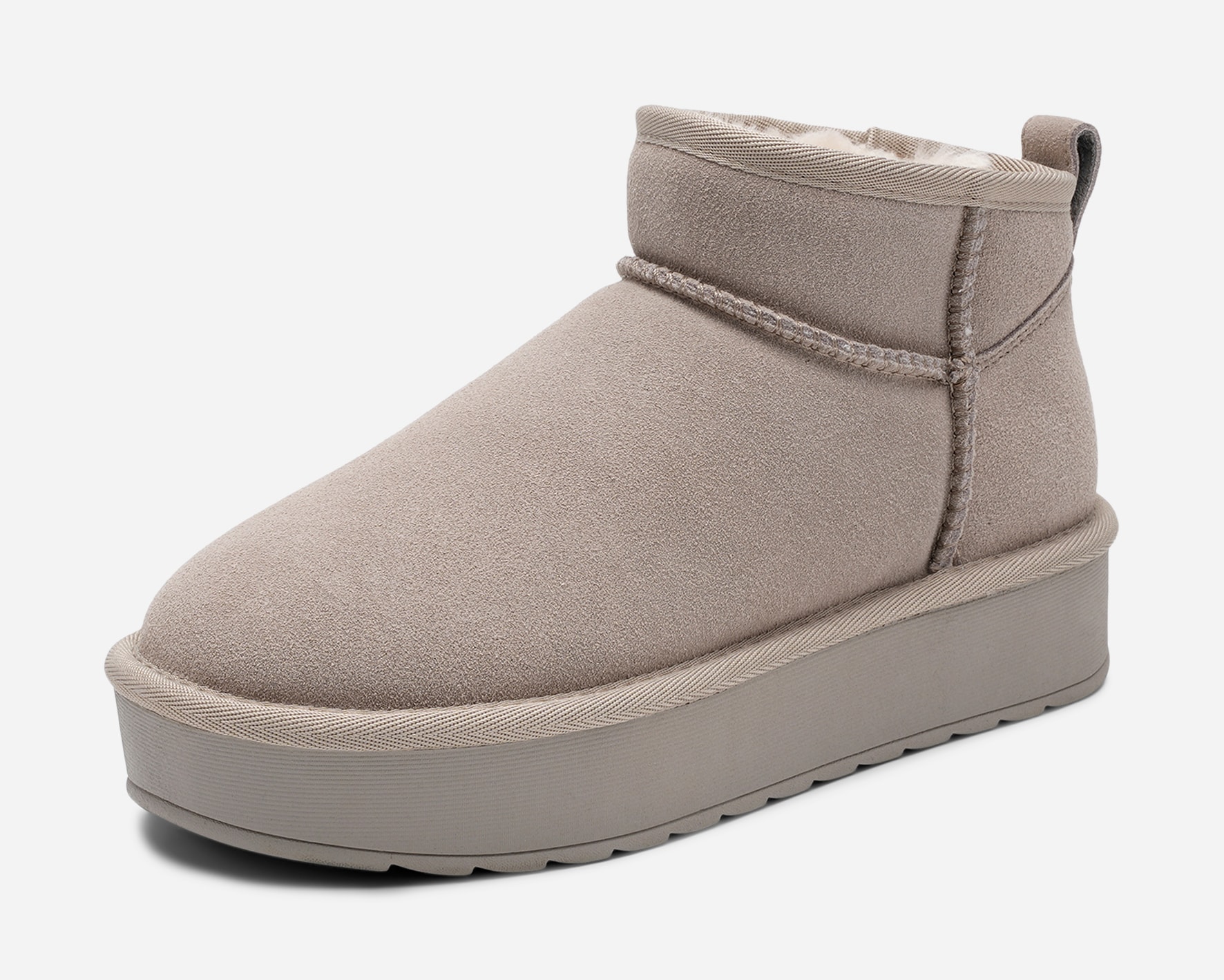 CLOU, Varmforet boots Grå
