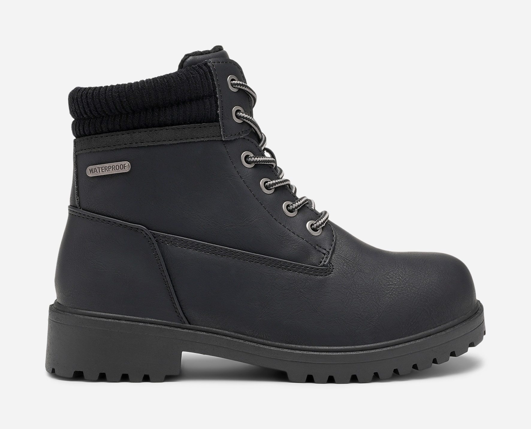 LEJON, Varmforet skolett waterproof Sort
