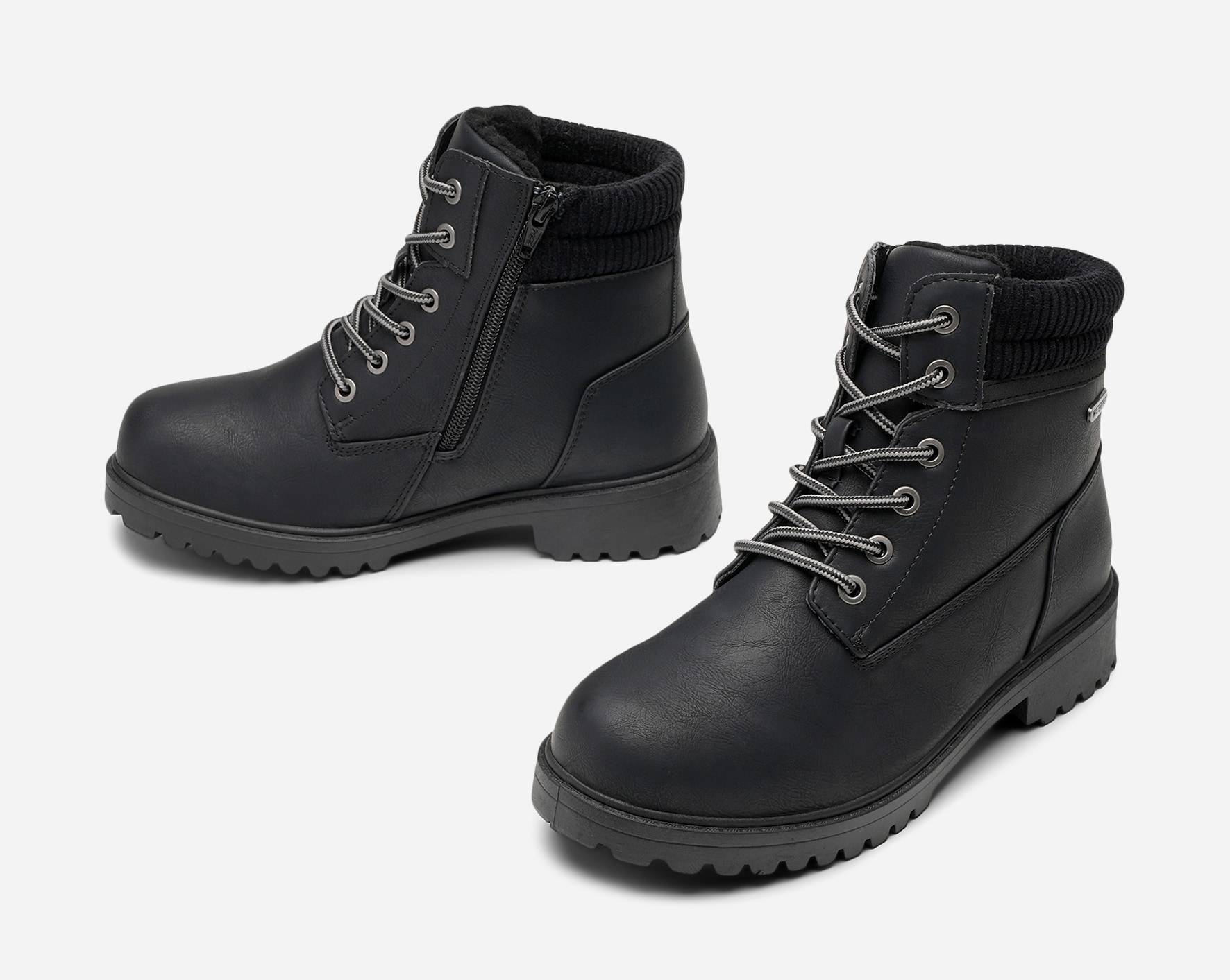 LEJON, Varmforet skolett waterproof Sort