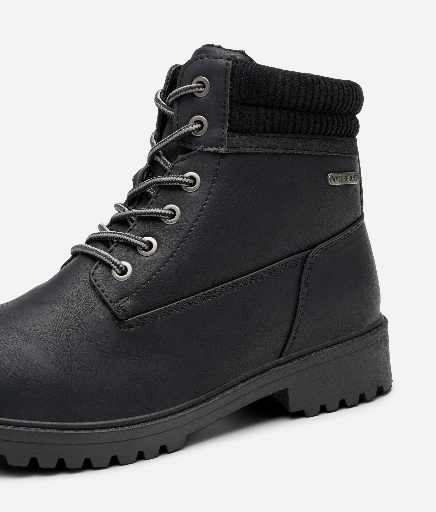 LEJON, Varmforet skolett waterproof Sort