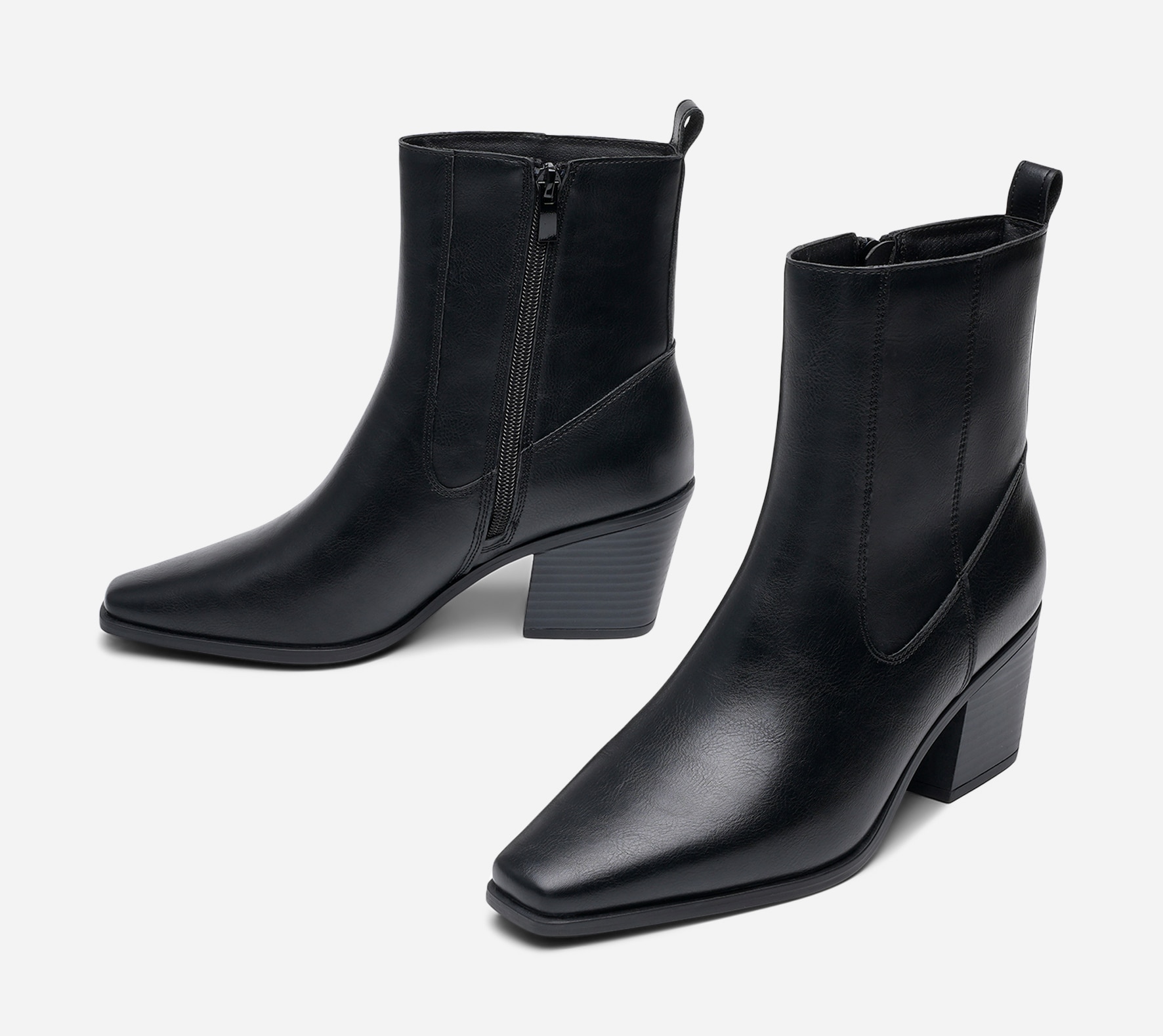 CLOU, Cowboystøvel Sort