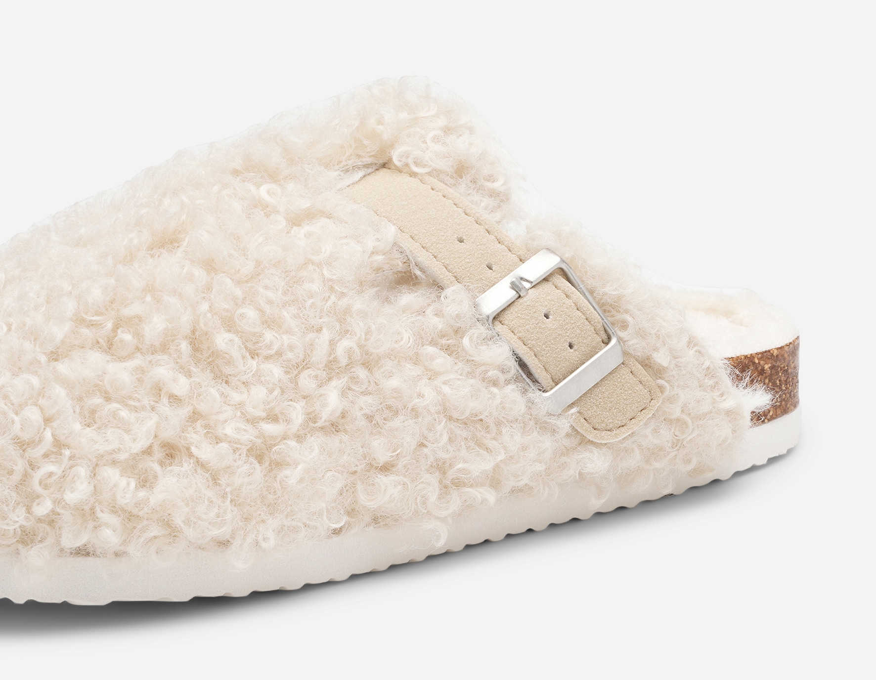 LEJON, Tøfler Beige