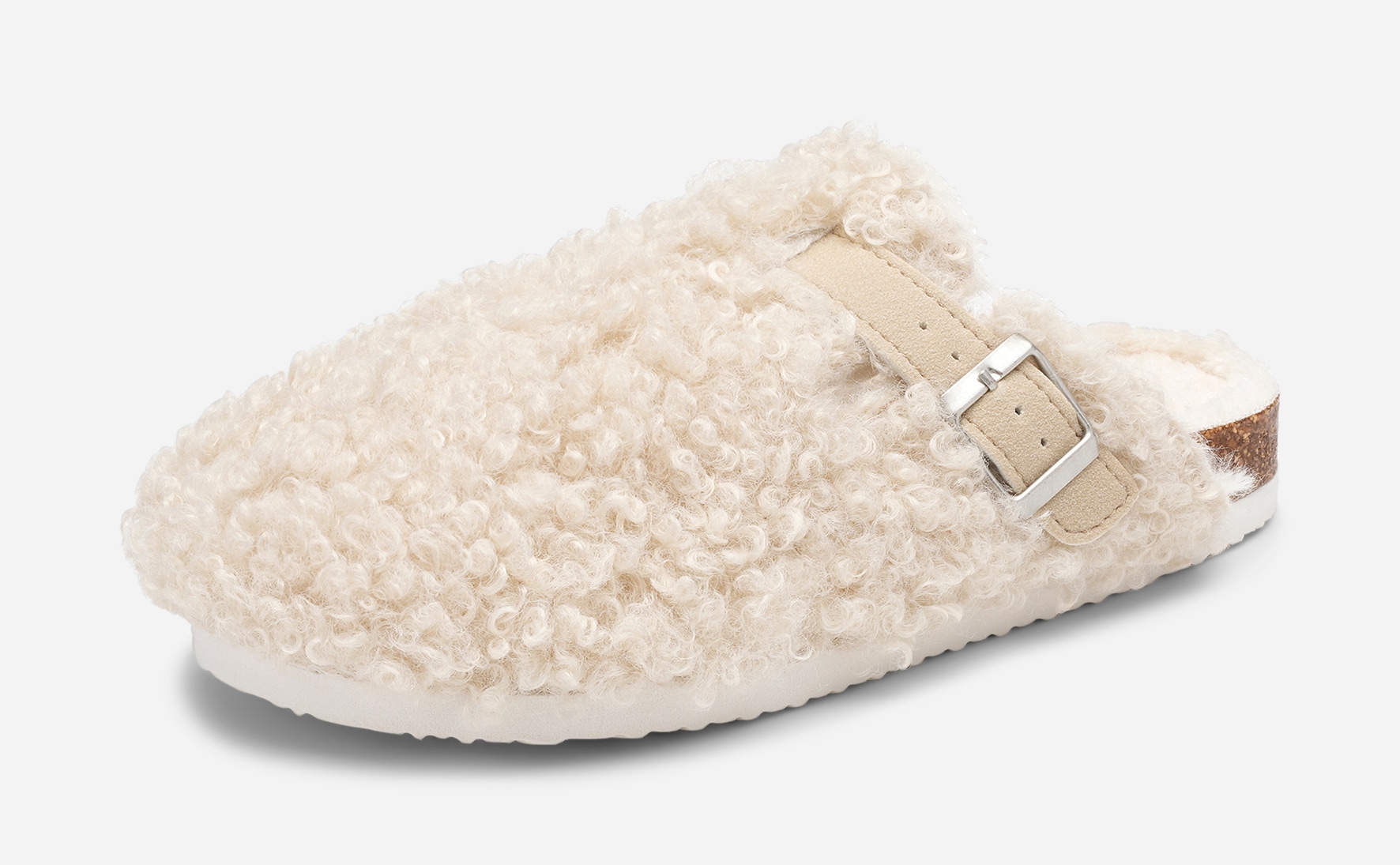 LEJON, Tøfler Beige