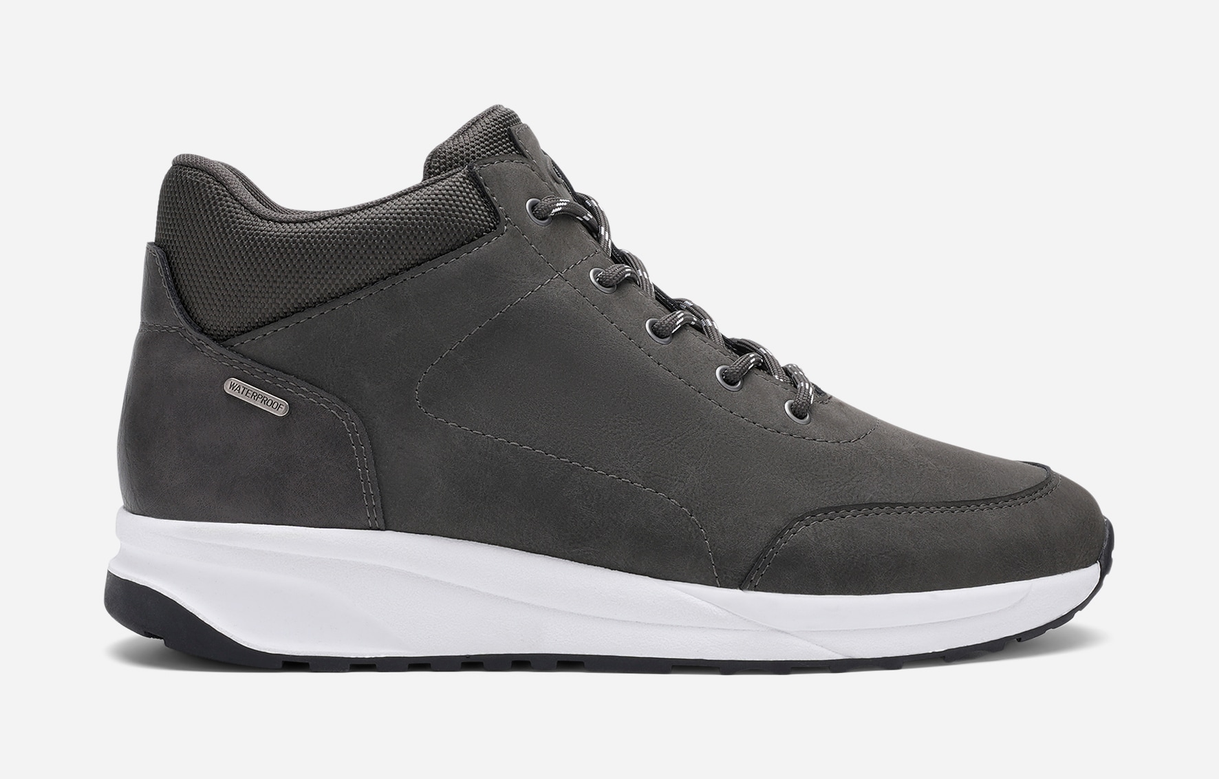 STEPSIDE, Fleeceforet høy sneakers waterproof Grå