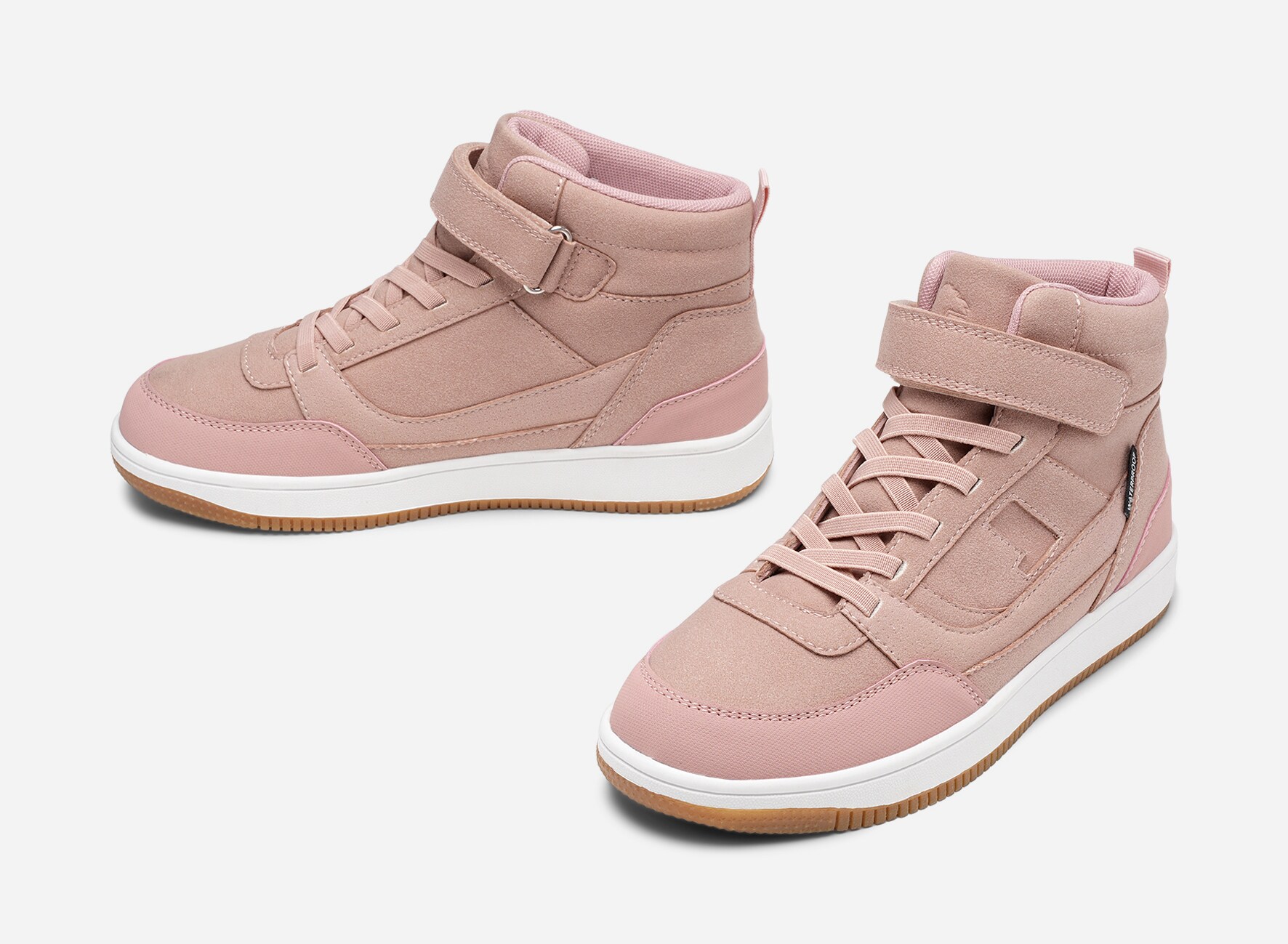 LEJON, Høye sneakers, waterproof Rosa