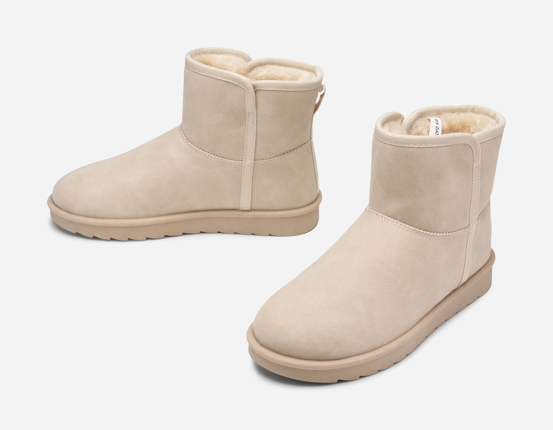 VOX, Varmforet boots Beige
