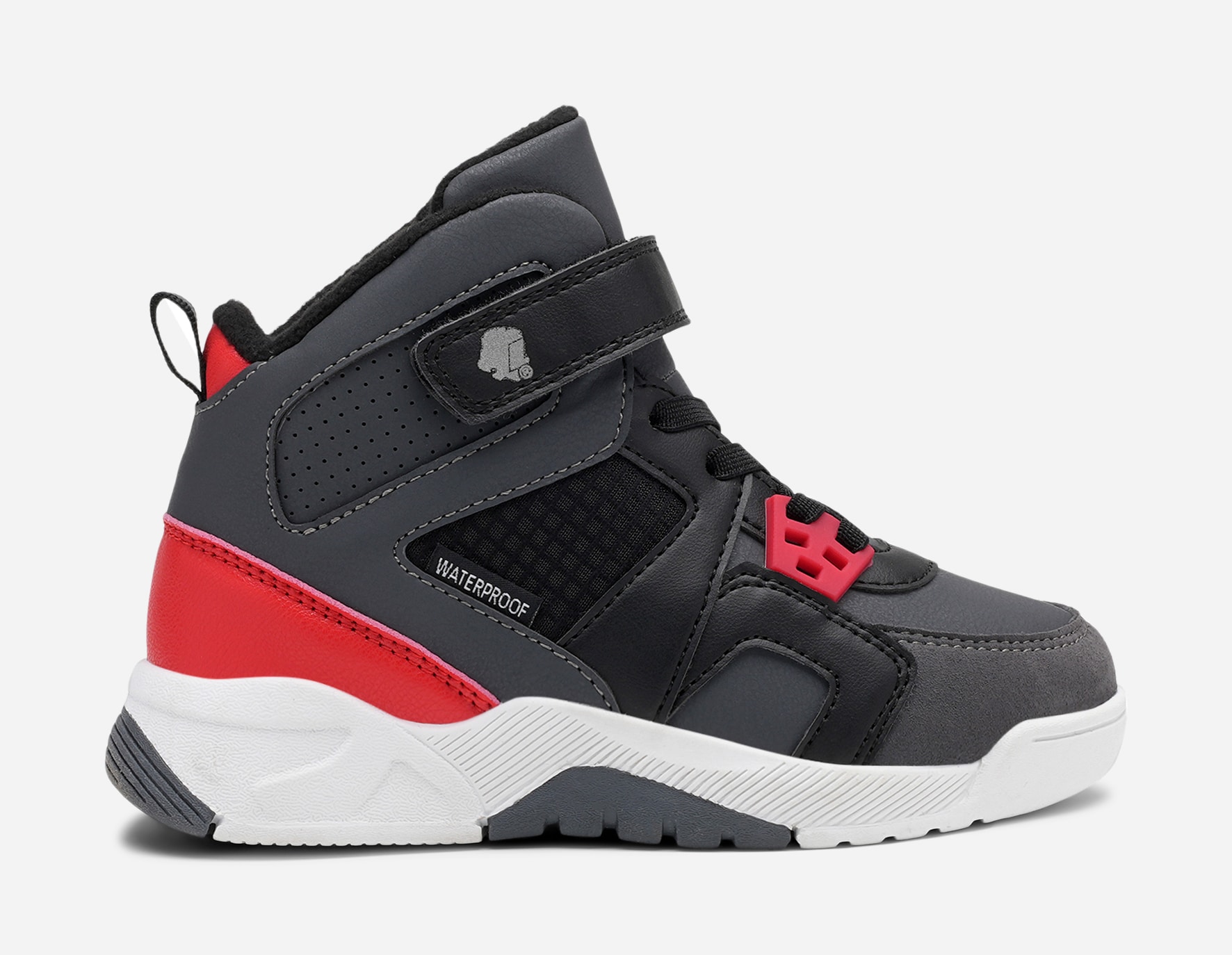 LEJON, Fleeceforet høy sneakers waterproof Flerfarget