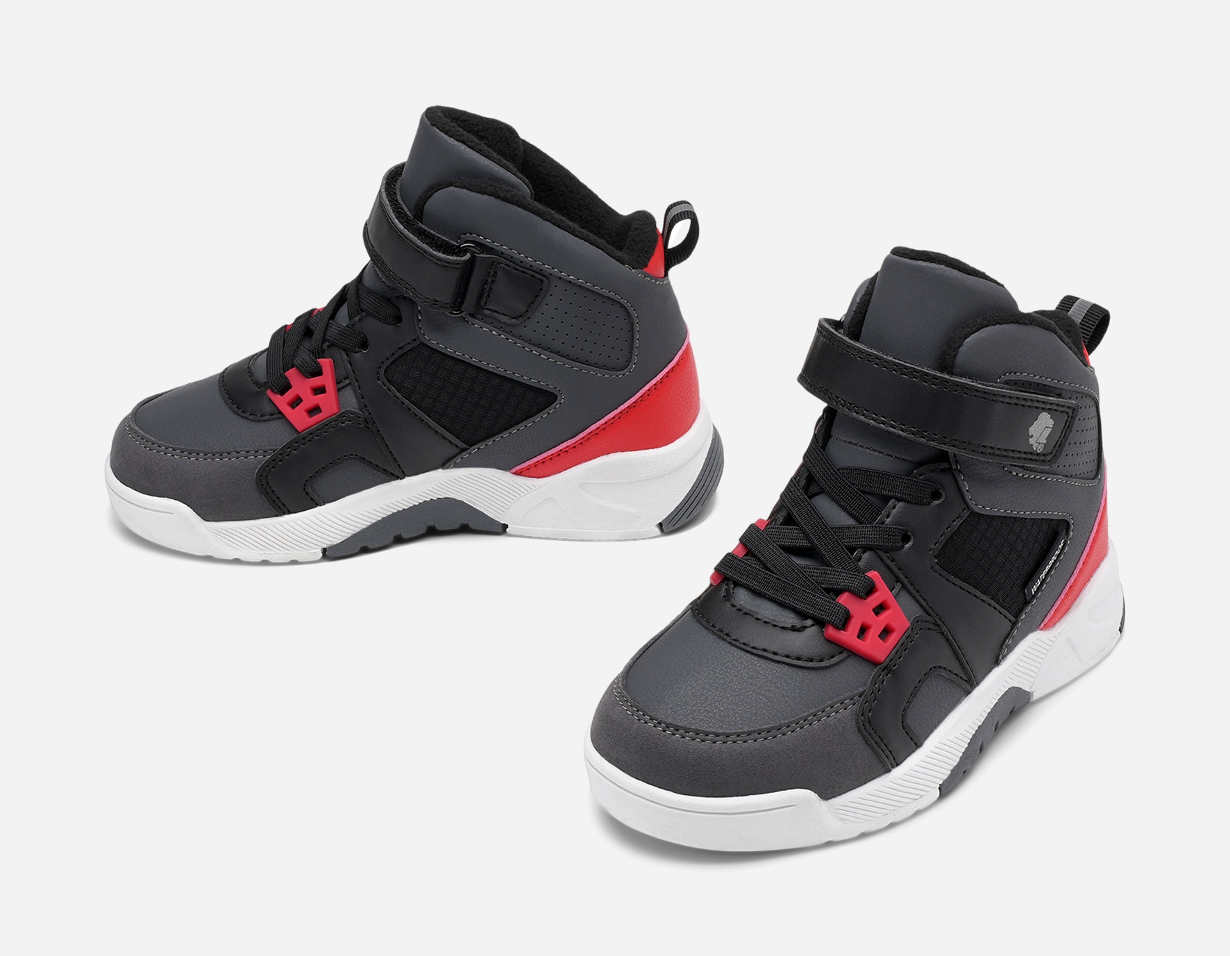 LEJON, Fleeceforet høy sneakers waterproof Flerfarget