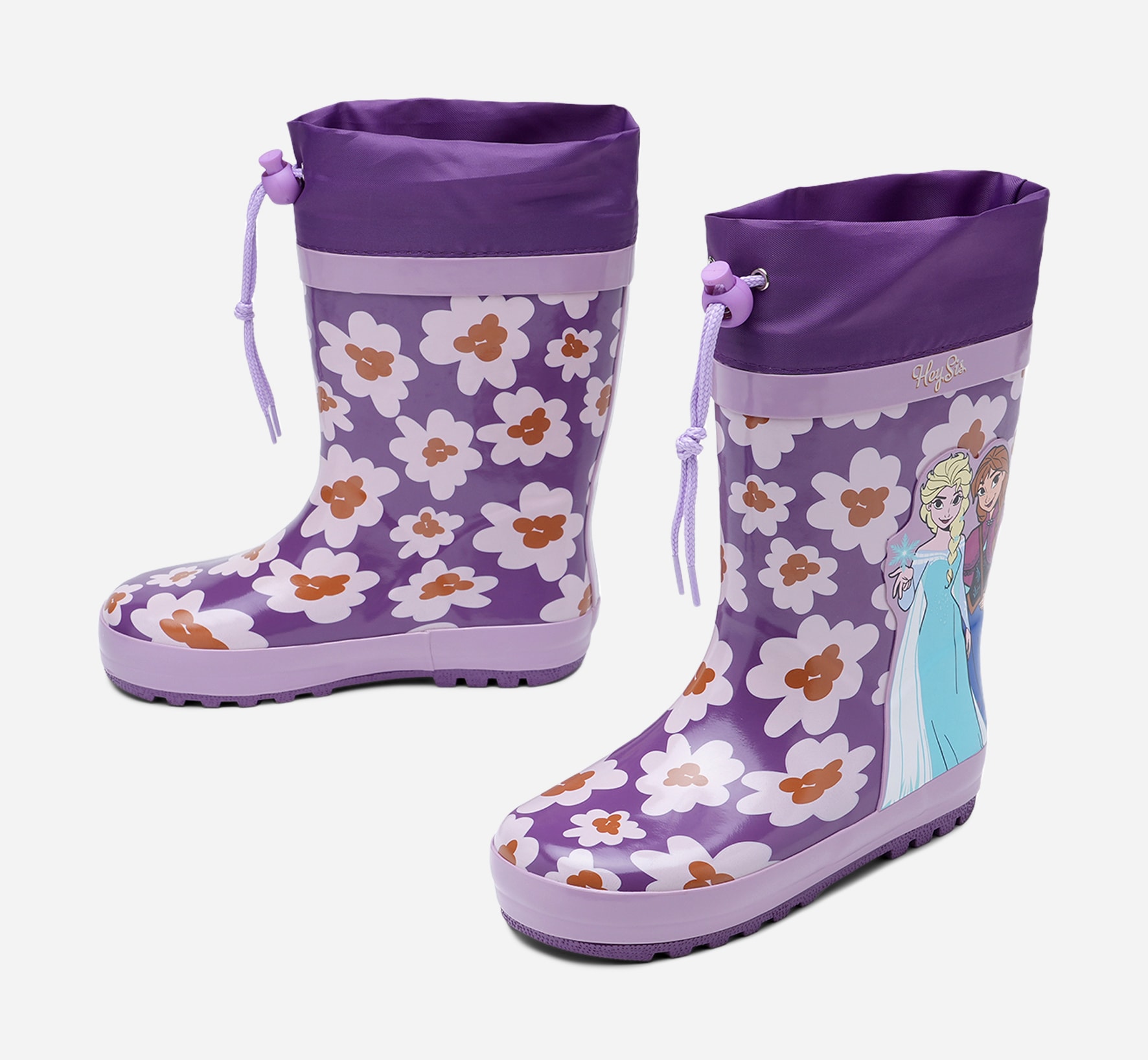 FROZEN, Varmforet gummistøvel Lilla