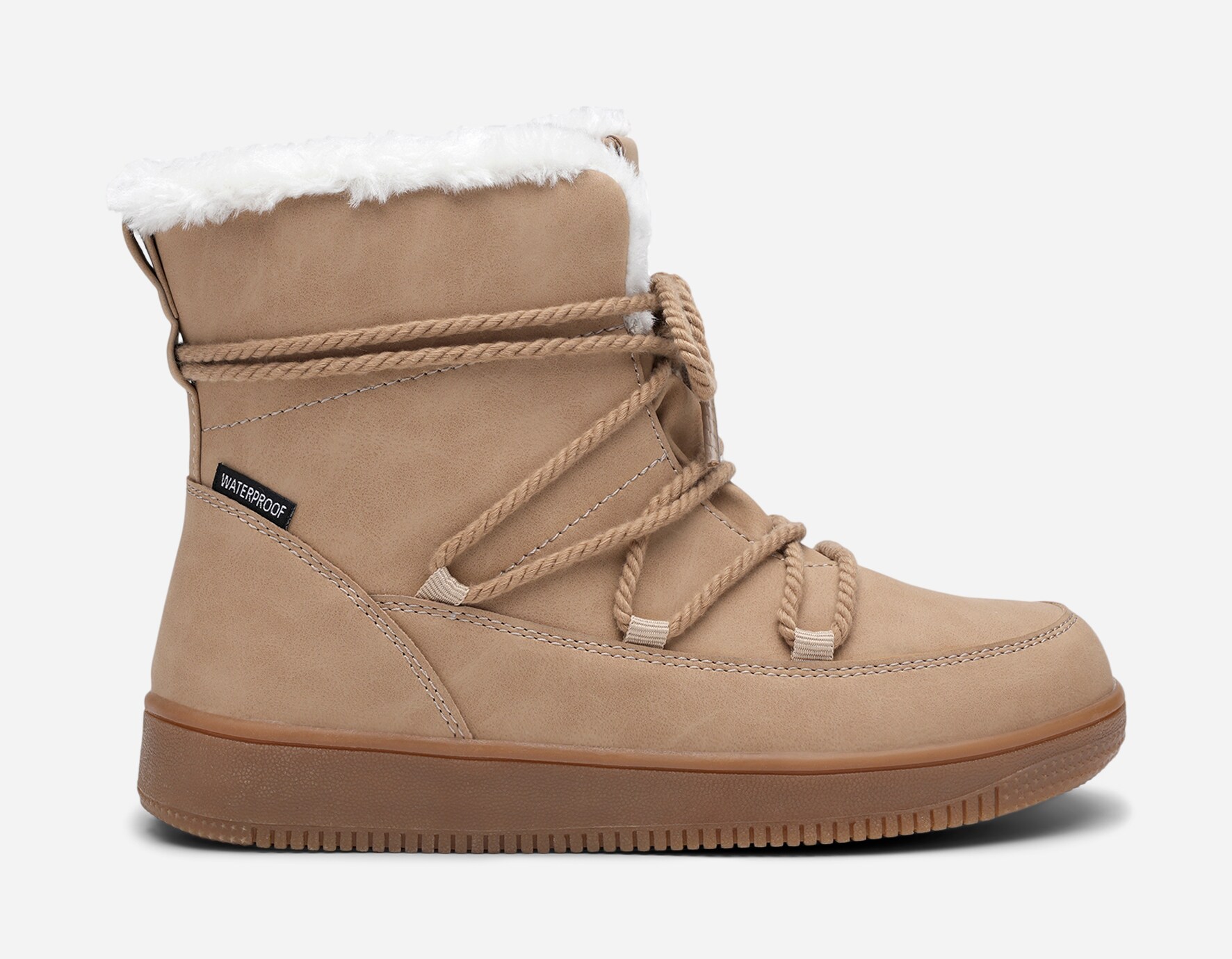 LEJON, Varmforet boots, waterproof Brun