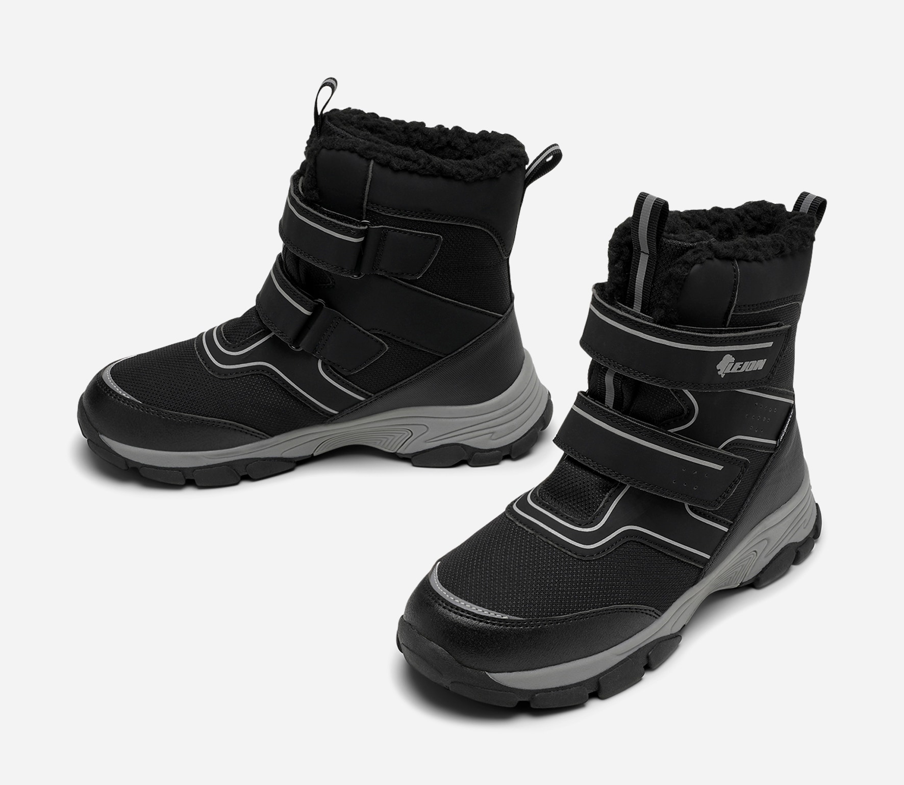 LEJON, Varmforet skolett waterproof Sort