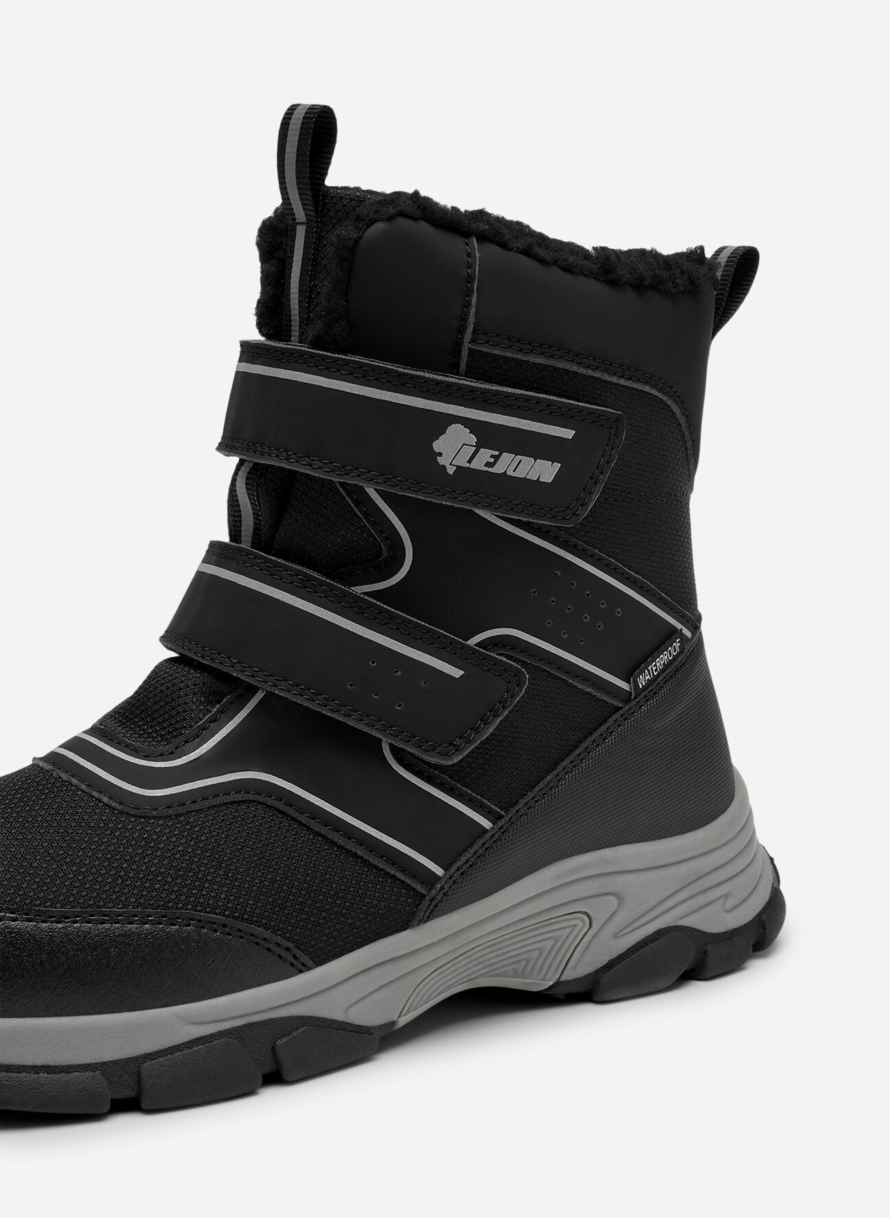 LEJON, Varmforet skolett waterproof Sort