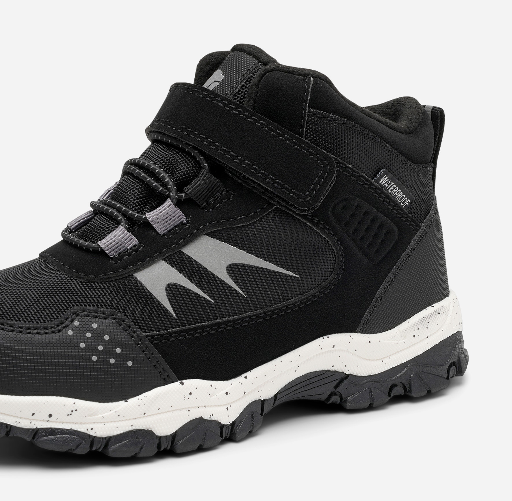 LEJON, Fleeceforet skolett waterproof Sort