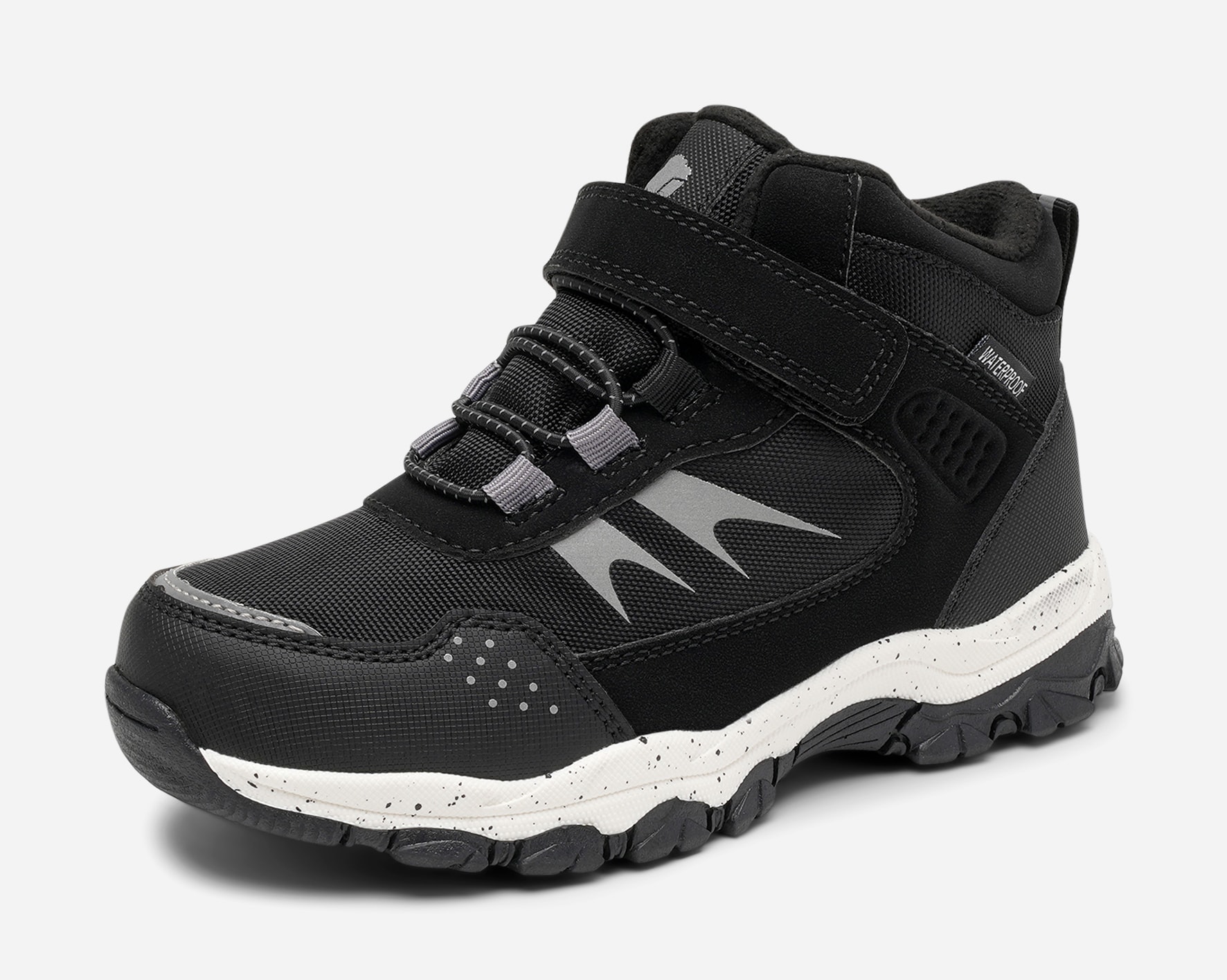 LEJON, Fleeceforet skolett waterproof Sort