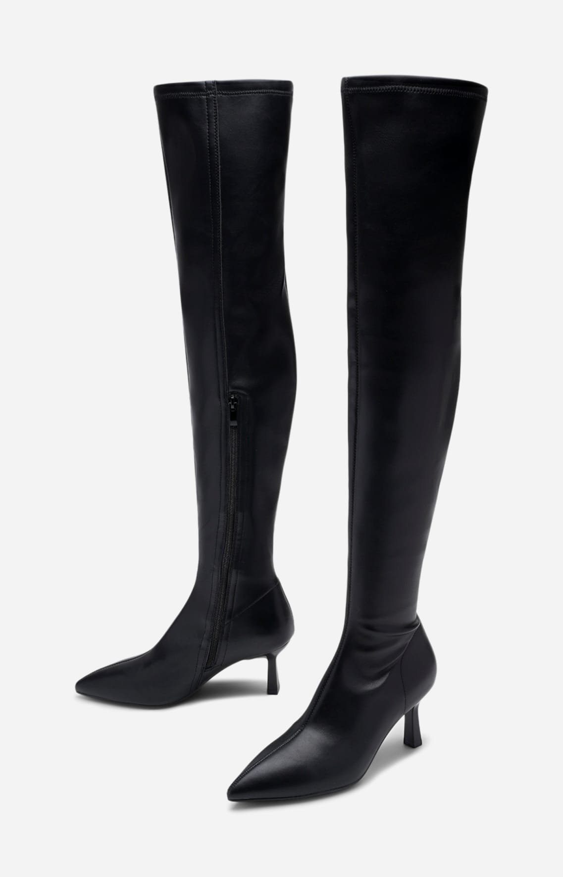 CLOU, Støvlett overknee Sort