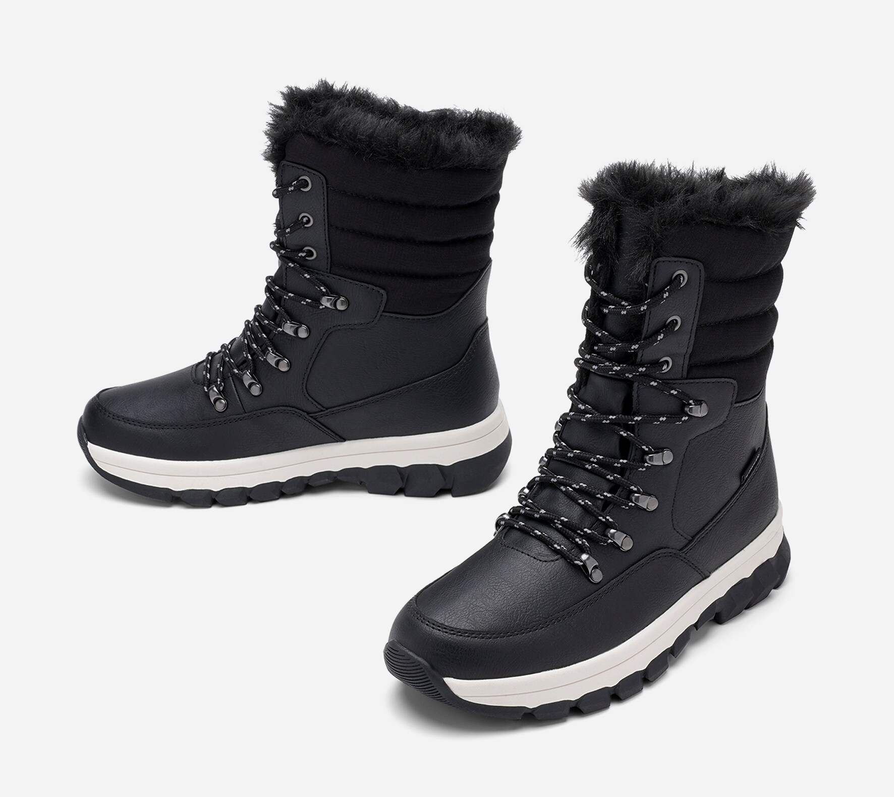 LEJON, Varmforet skolett waterproof Sort