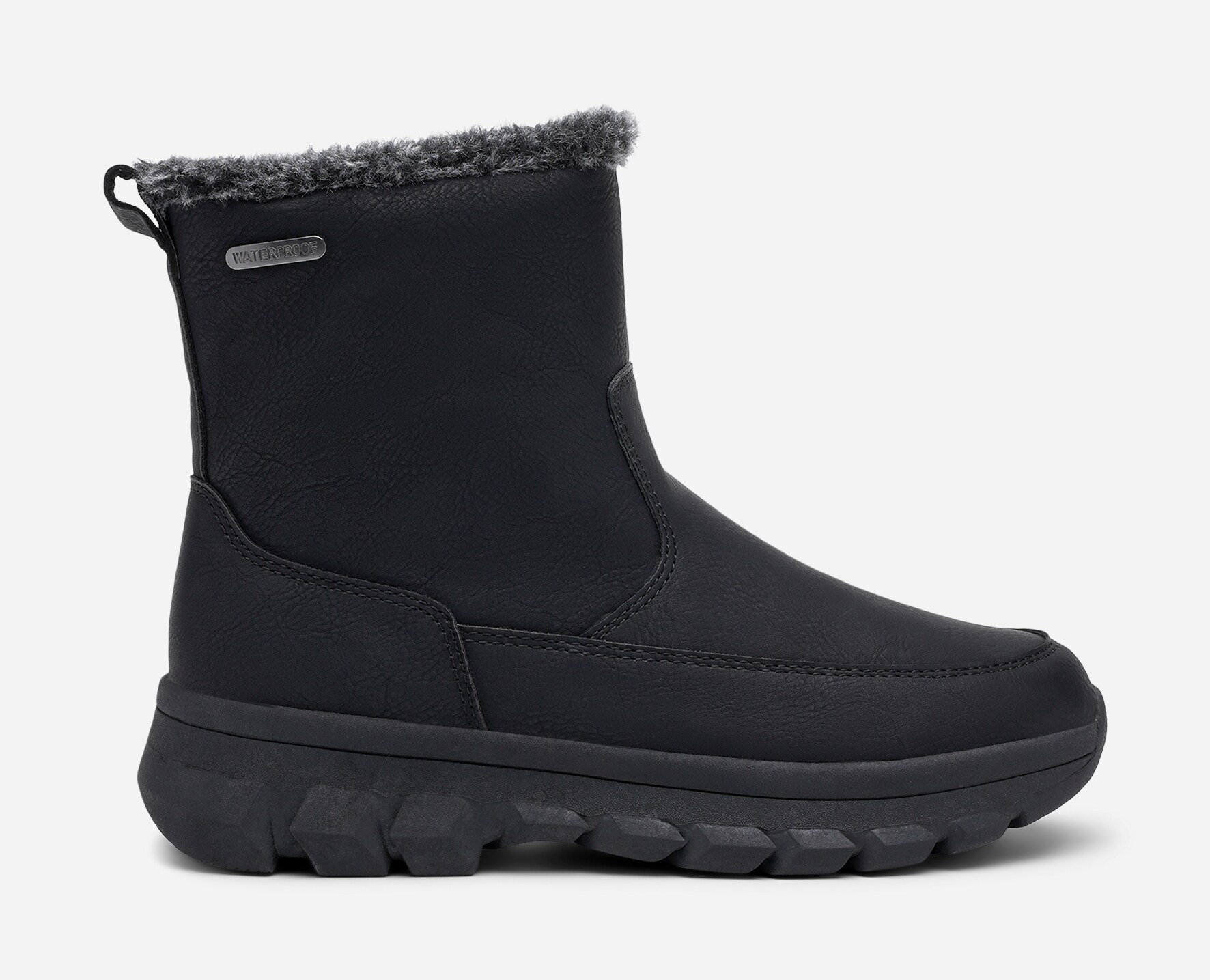 LEJON, Varmforet boots, waterproof Sort