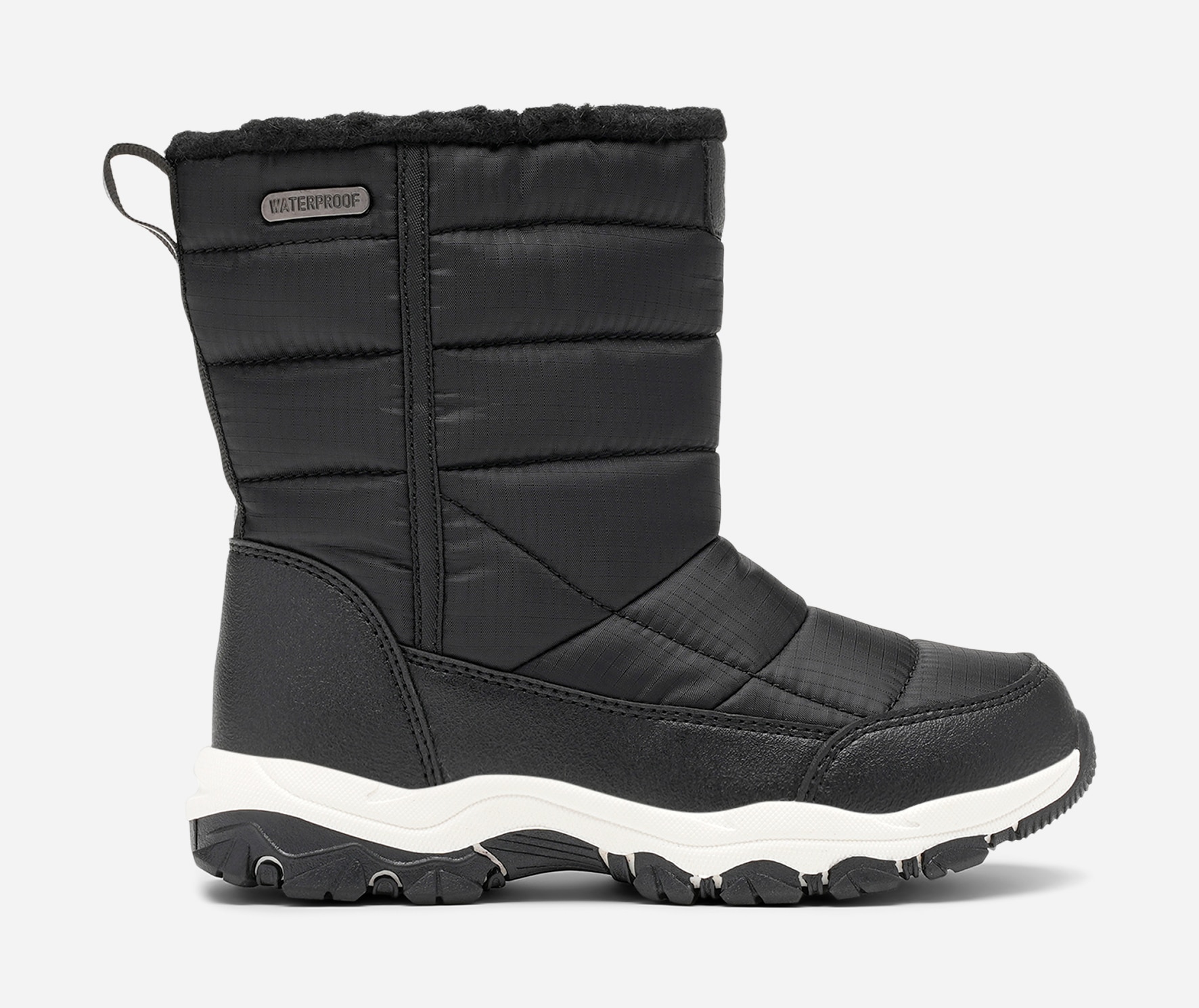 LEJON, Varmforet boots, waterproof Sort