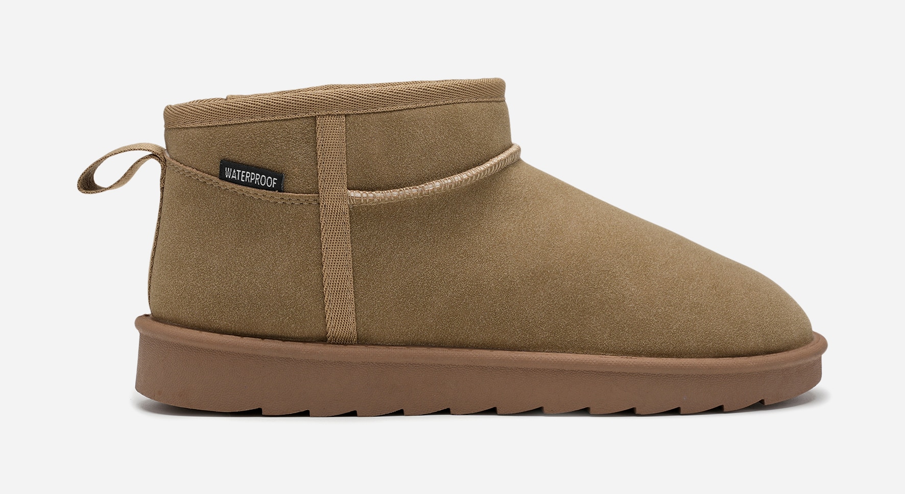 LEJON, Varmforet boots, waterproof Beige