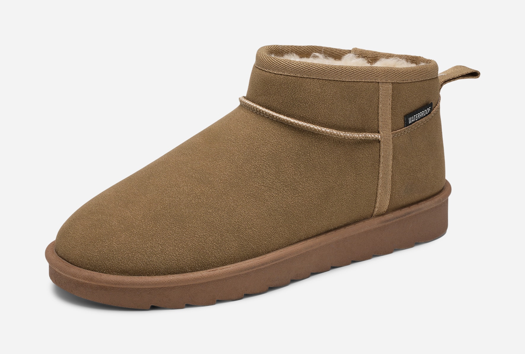 LEJON, Varmforet boots, waterproof Beige