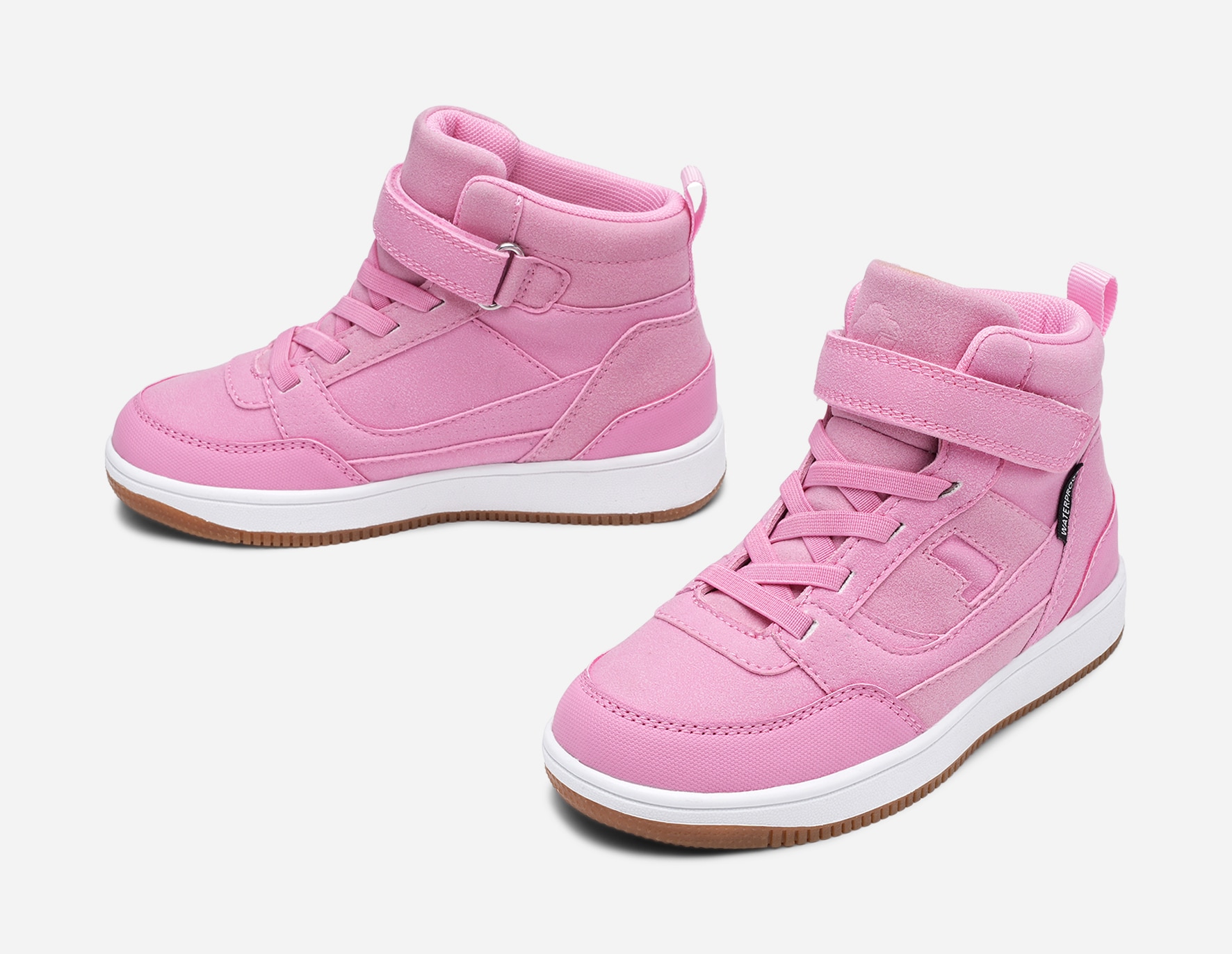 LEJON, Høye sneakers, waterproof Rosa