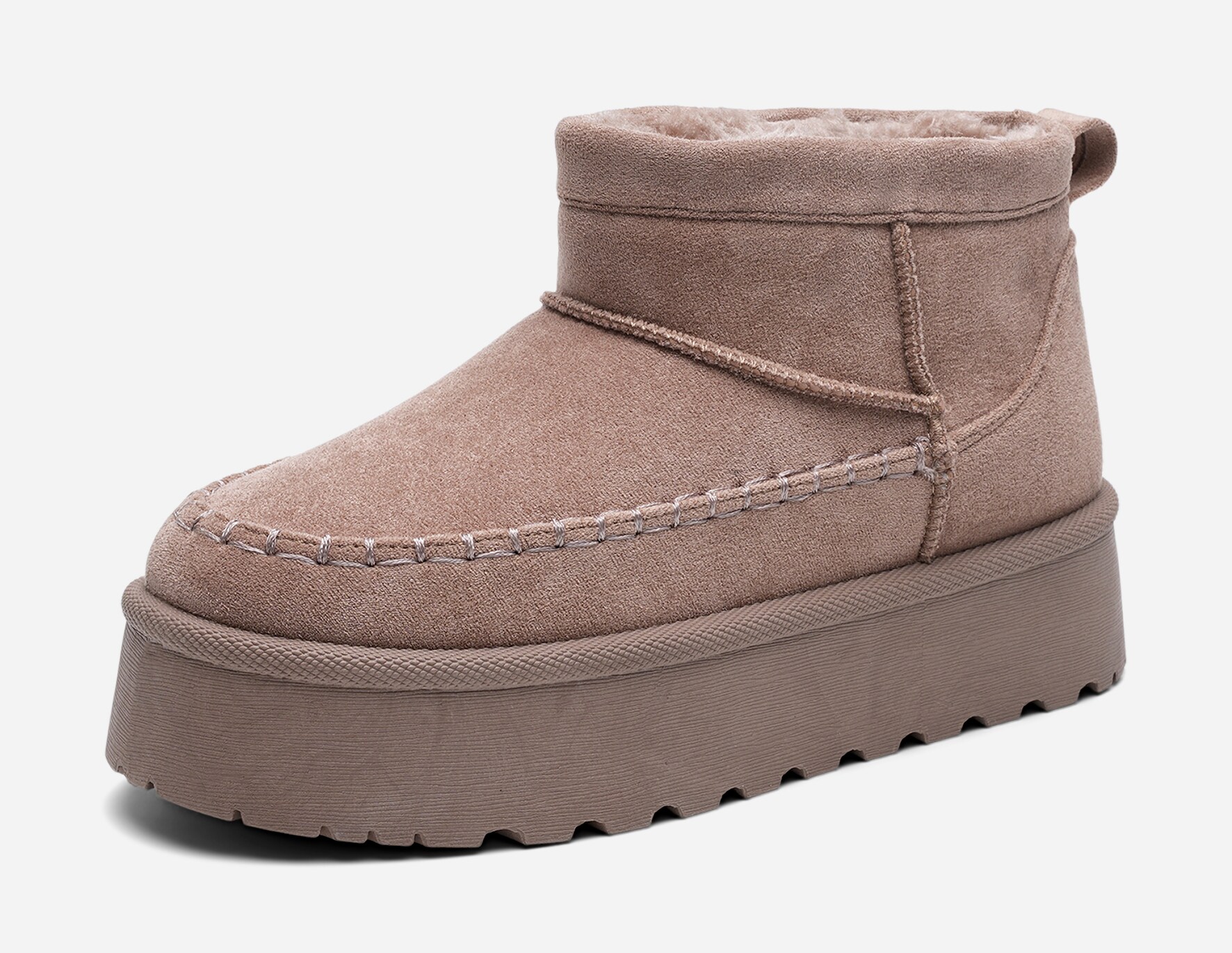 CLAUDIA GHIZZANI, Varmforet boots Brun