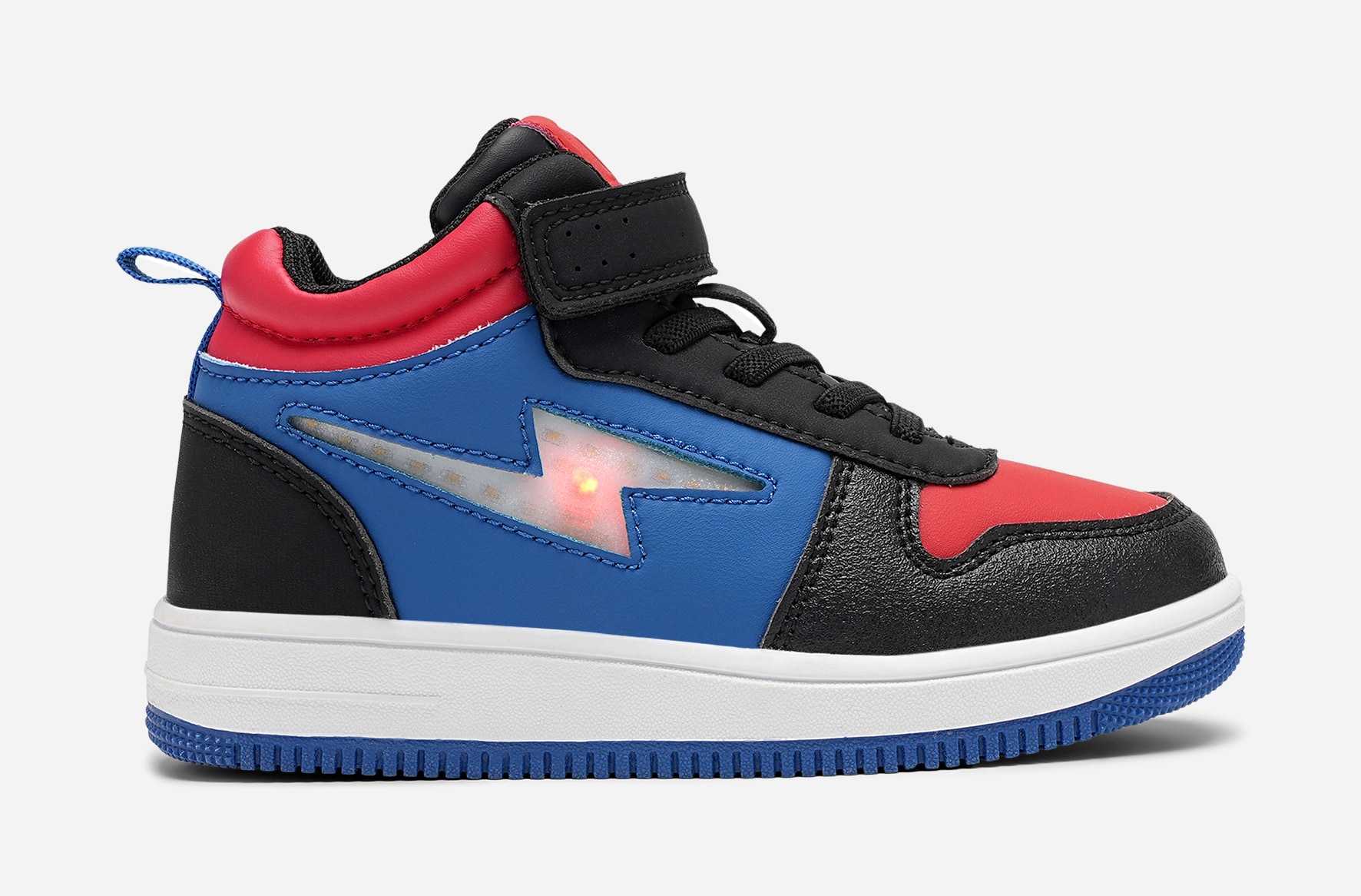 LEJON, Blinkende høye sneakers Blå