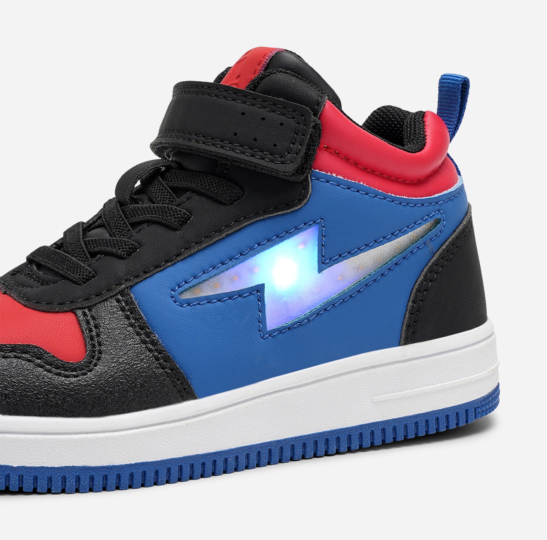 LEJON, Blinkende høye sneakers Blå