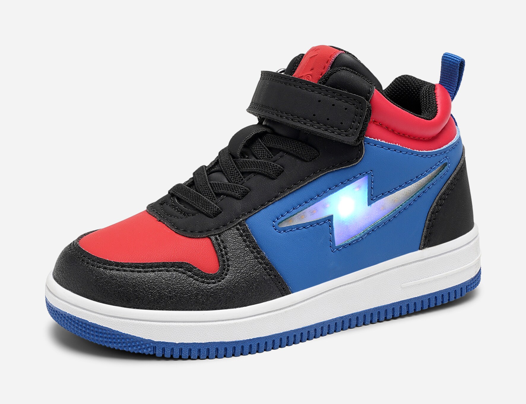 LEJON, Blinkende høye sneakers Blå