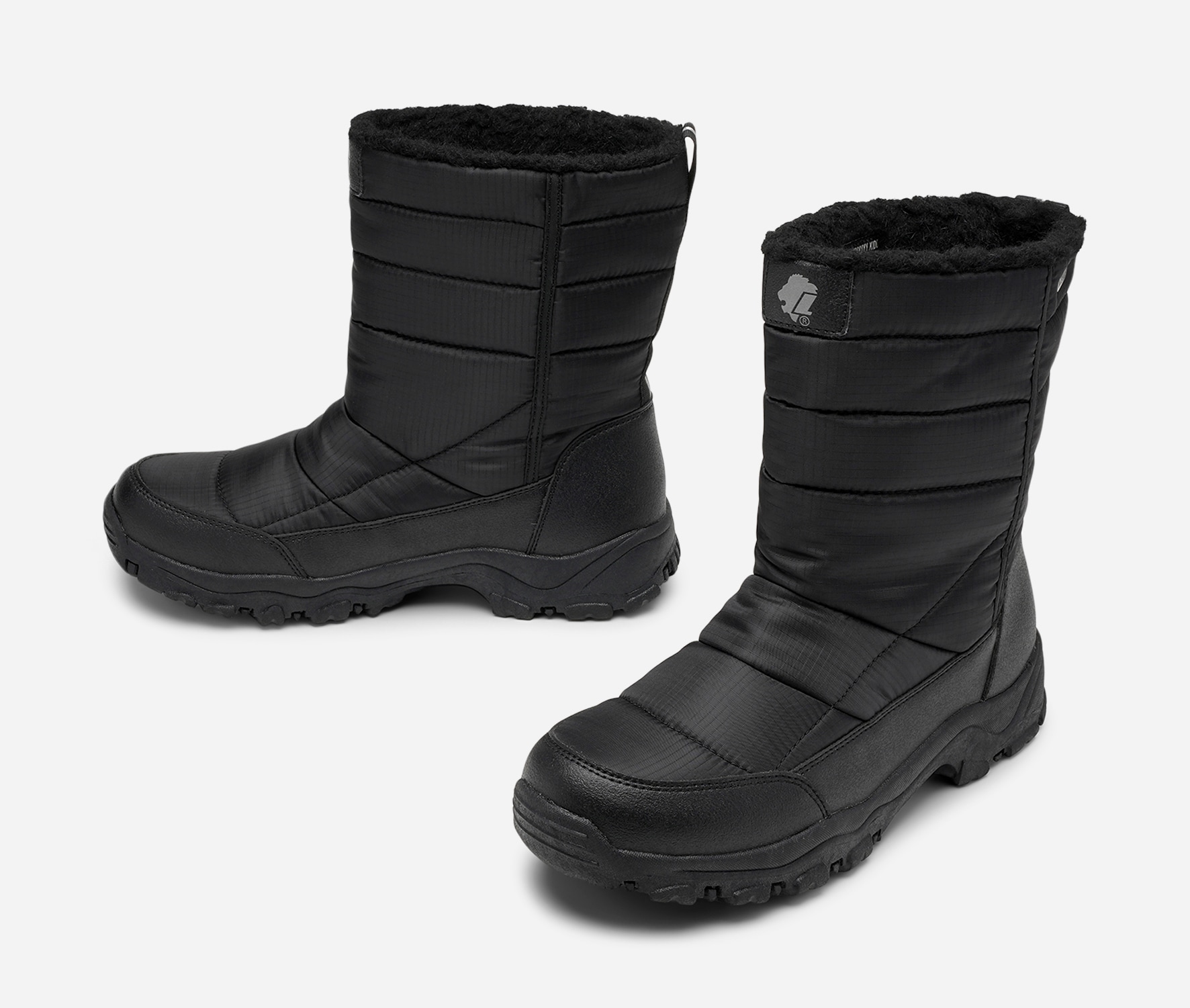 LEJON, Varmforet skolett waterproof Sort