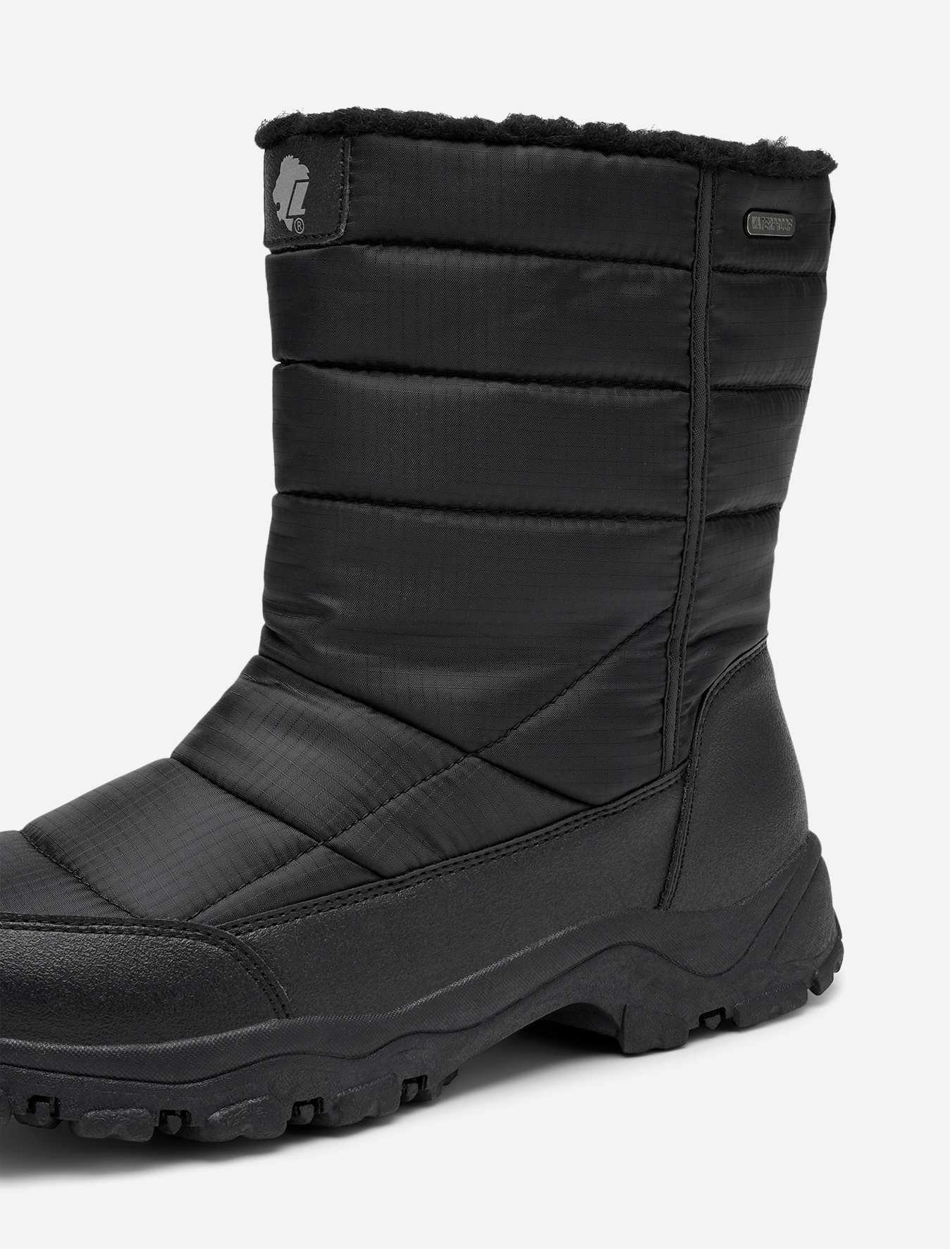 LEJON, Varmforet skolett waterproof Sort