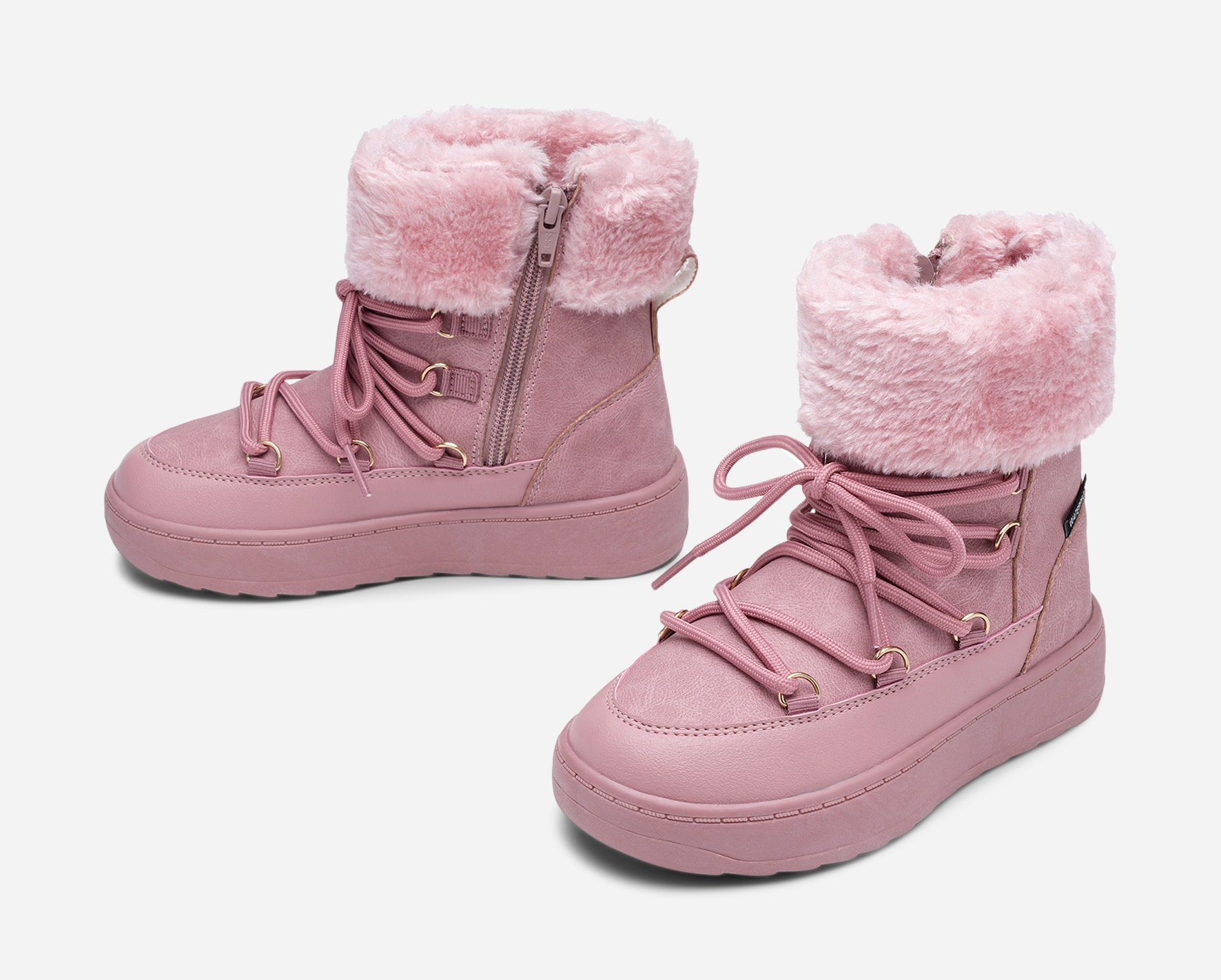 LEJON, Varmforet skolett waterproof Rosa