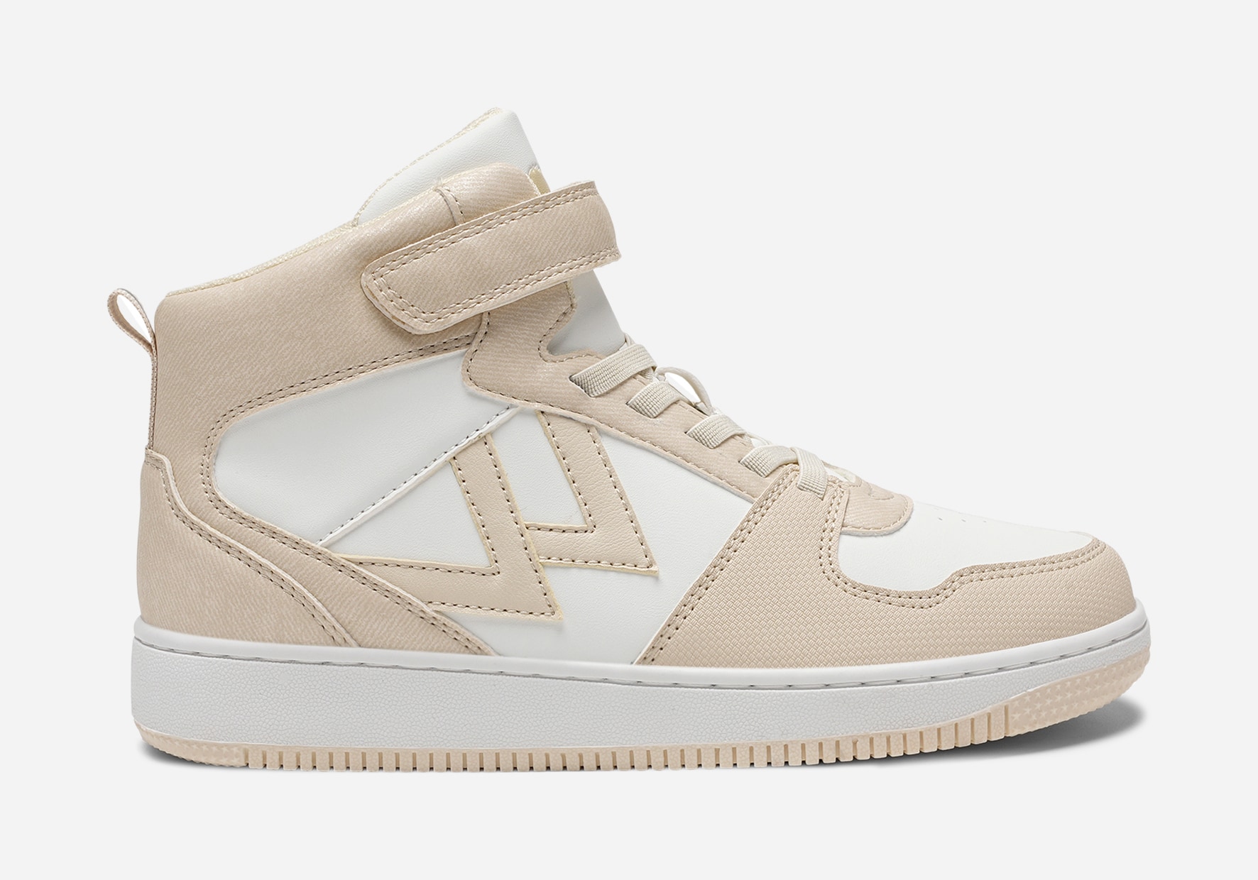 LEJON, Høye sneakers Beige