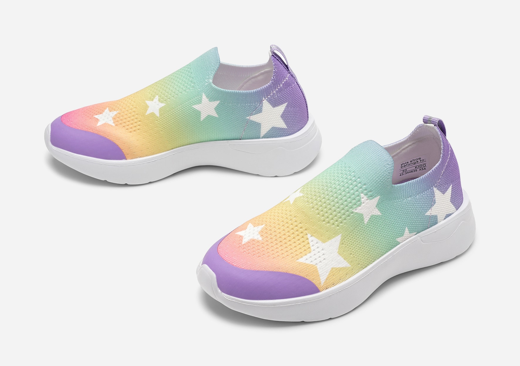 LEJON, Sock sneakers Flerfarget