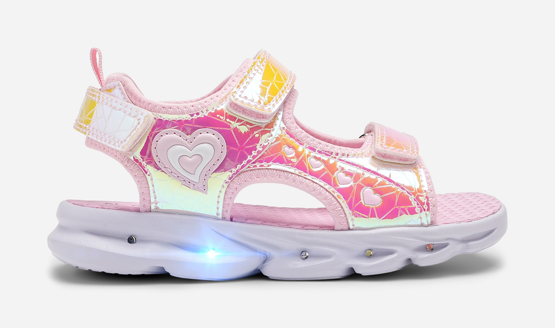 ZOEY, Blinkende sandal Rosa