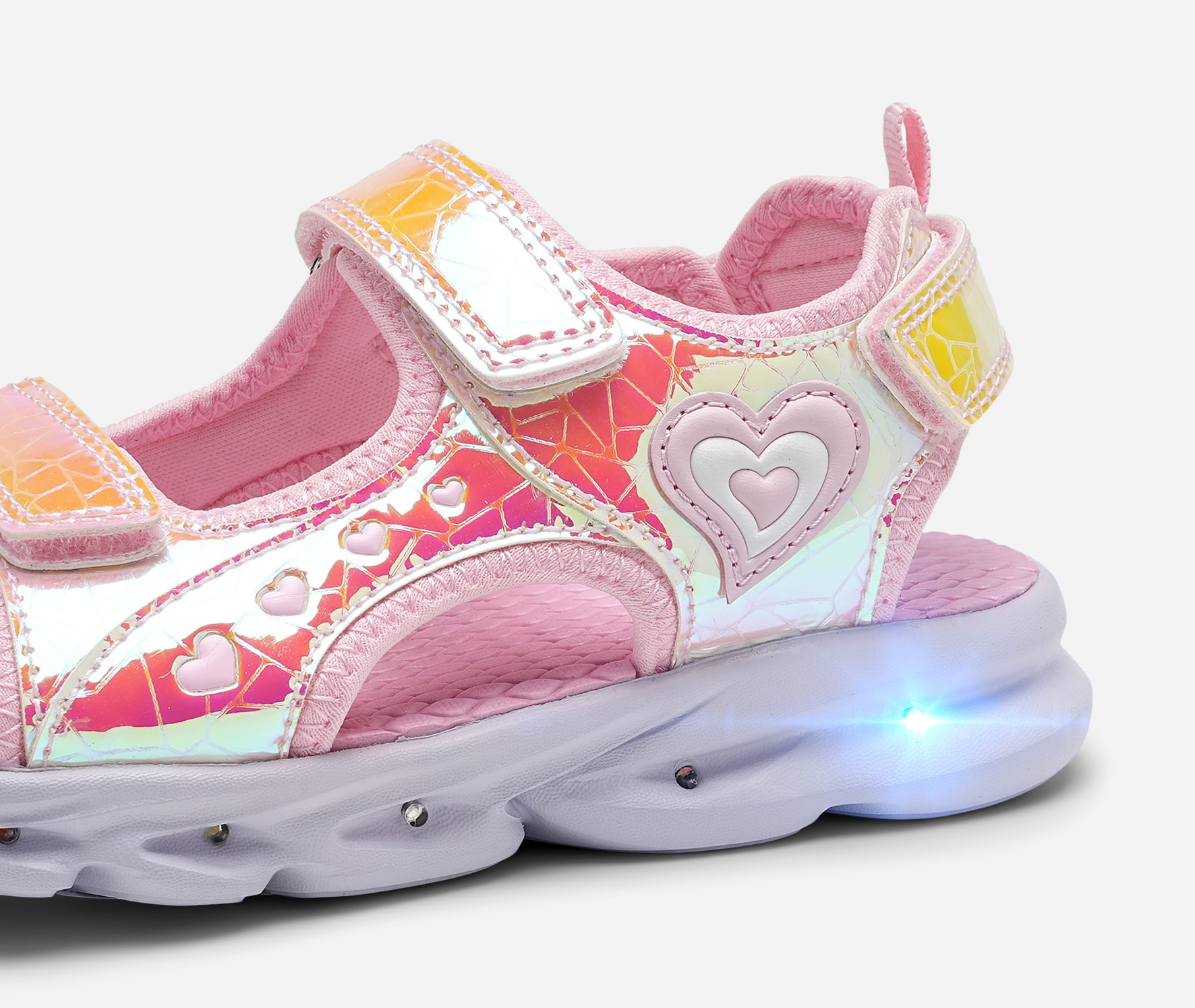 ZOEY, Blinkende sandal Rosa