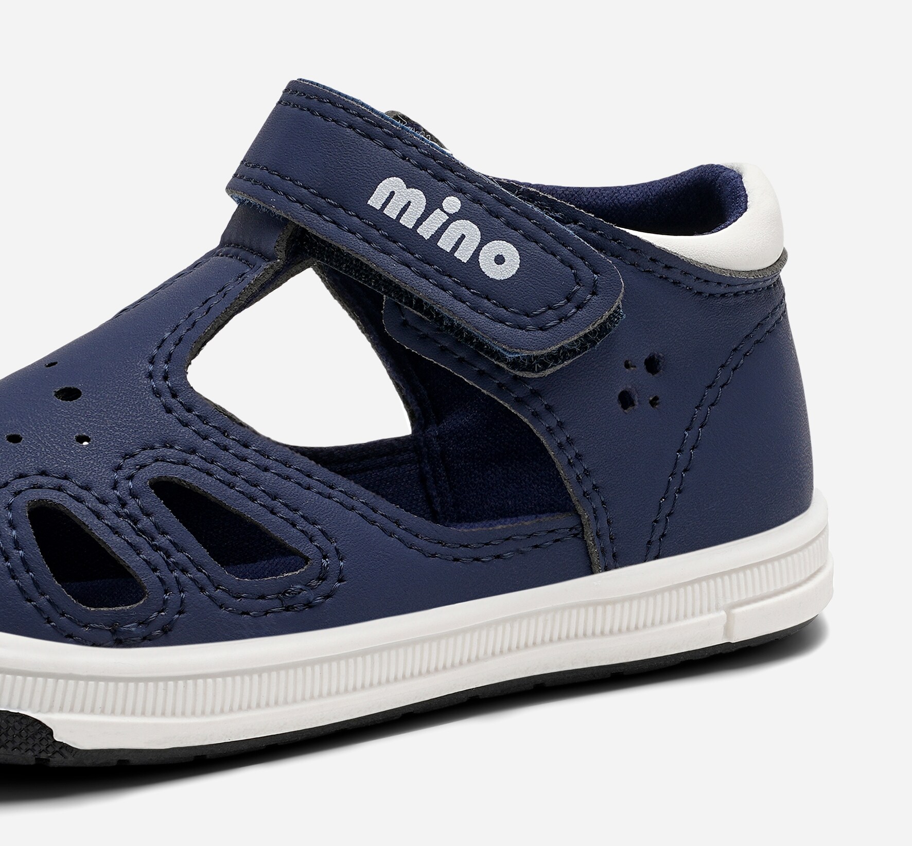 Mino, Lær-å-gå-sandal Blå