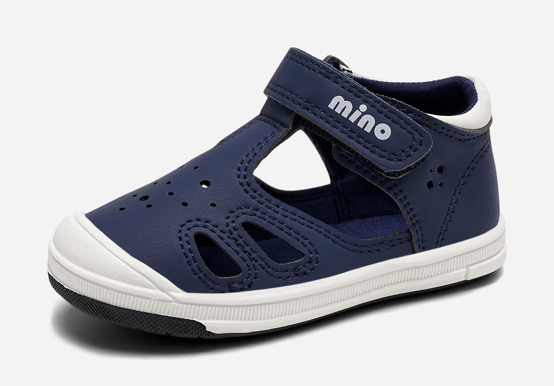 Mino, Lær-å-gå-sandal Blå