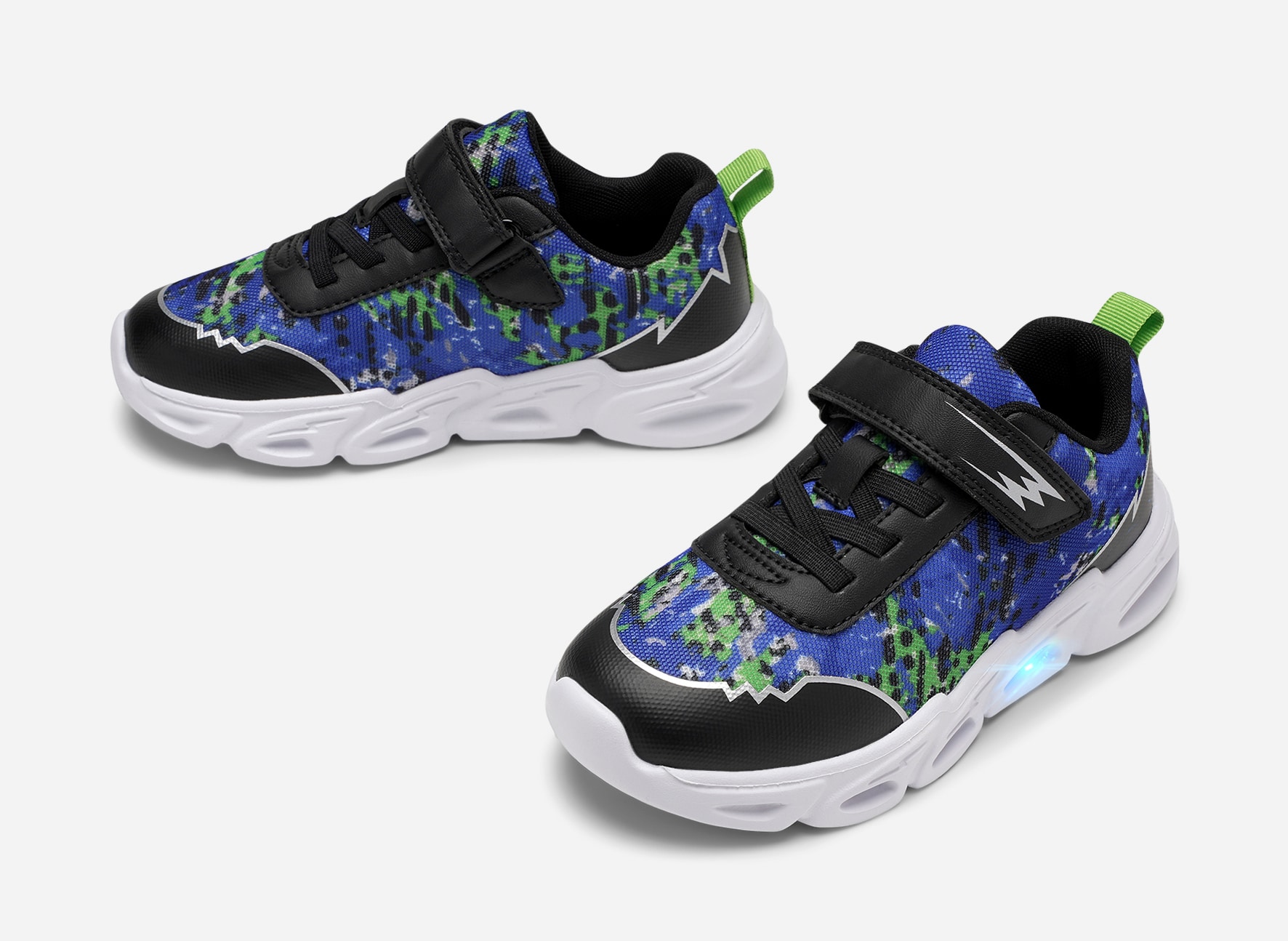 LEJON, Blinkende sneakers Sort