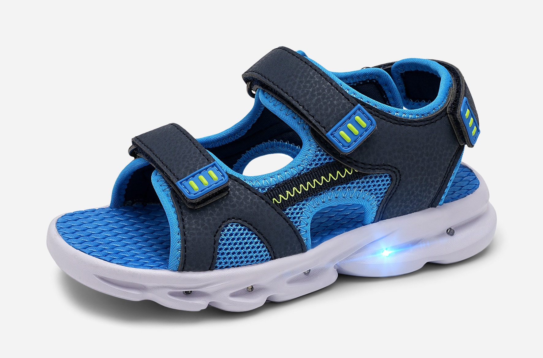 LEJON, Blinkende sandal Flerfarget