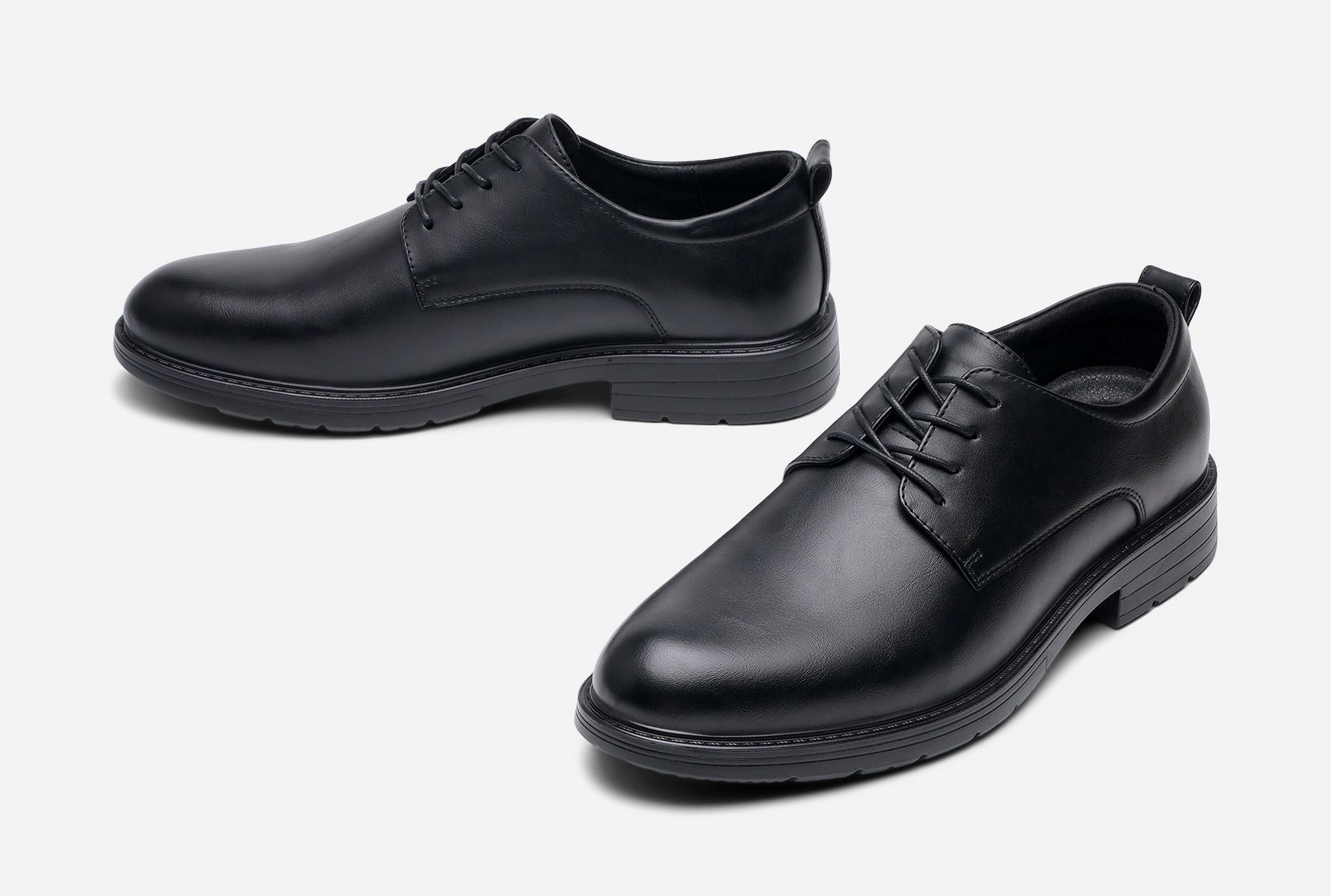 STEPSIDE, Snøresko Sort