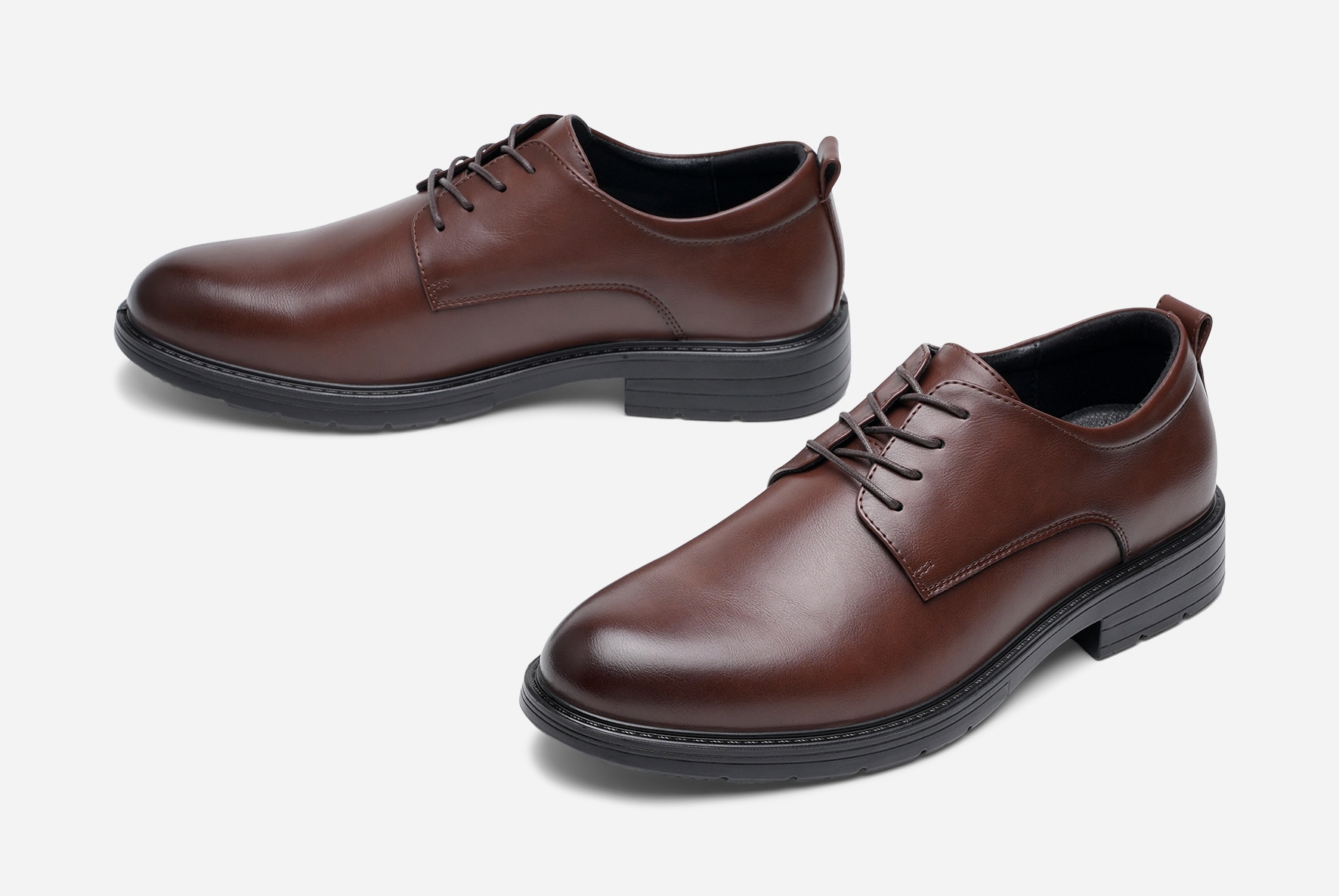 STEPSIDE, Snøresko Brun