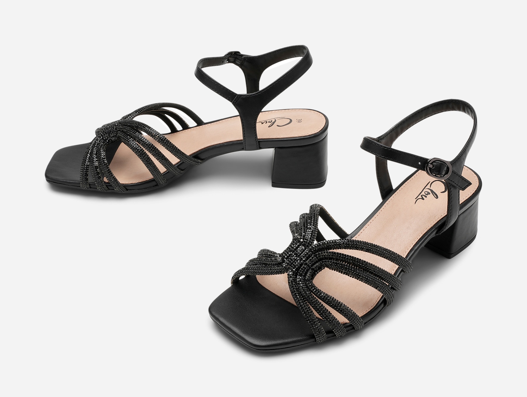 CLOU, Sandalett Sort