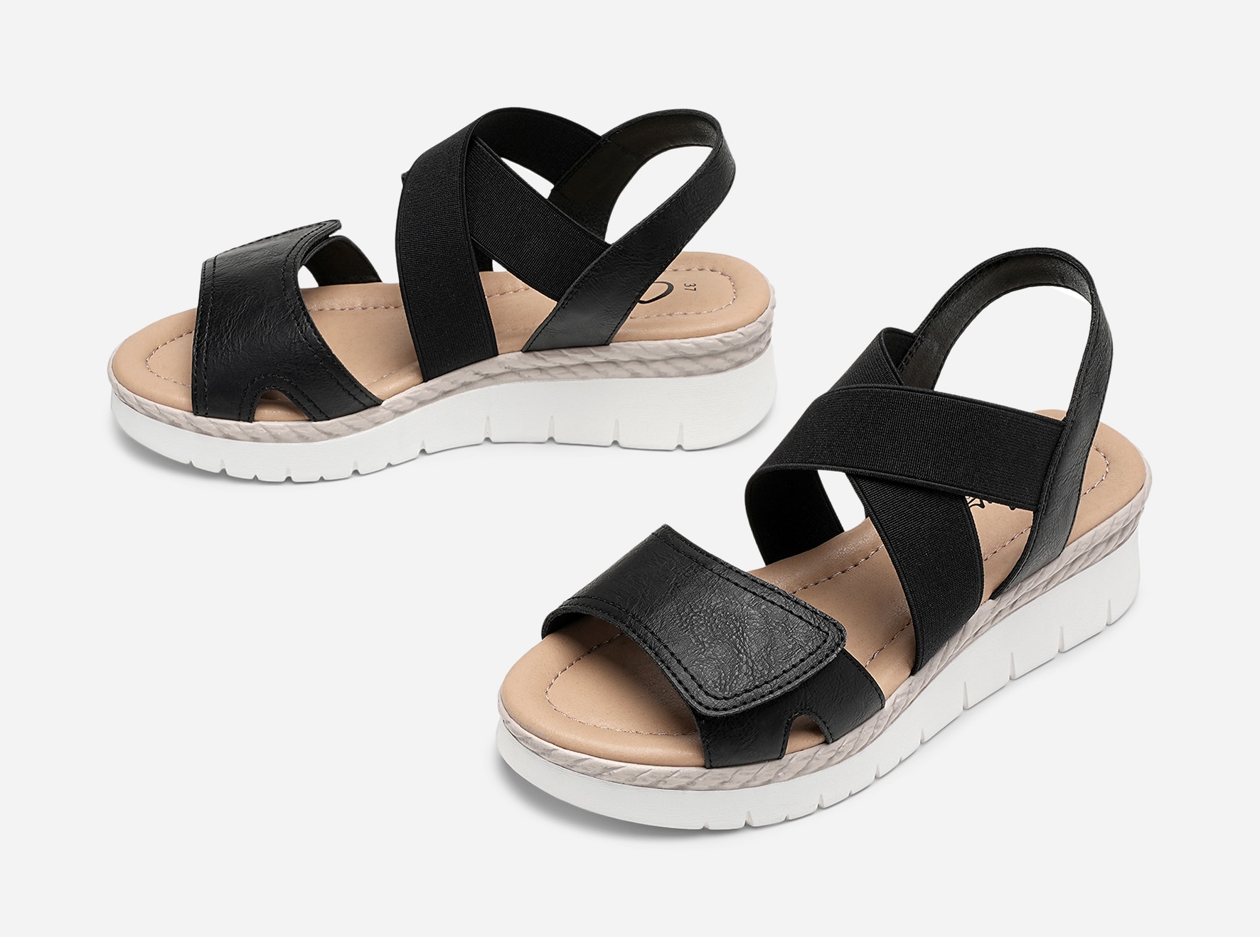 CLOU COMFORT, Sandal Sort