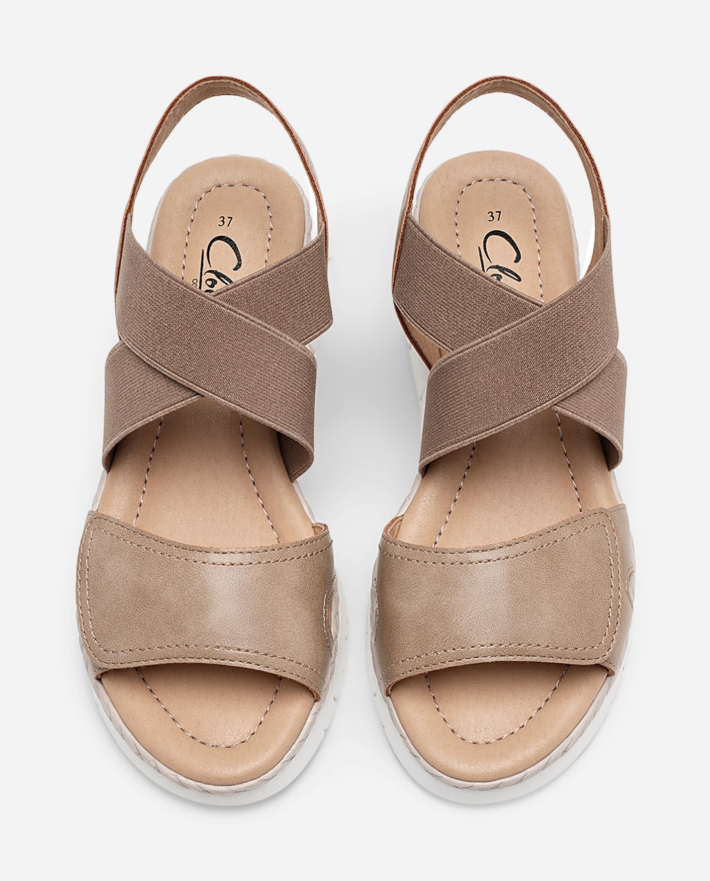 CLOU COMFORT, Sandal Brun