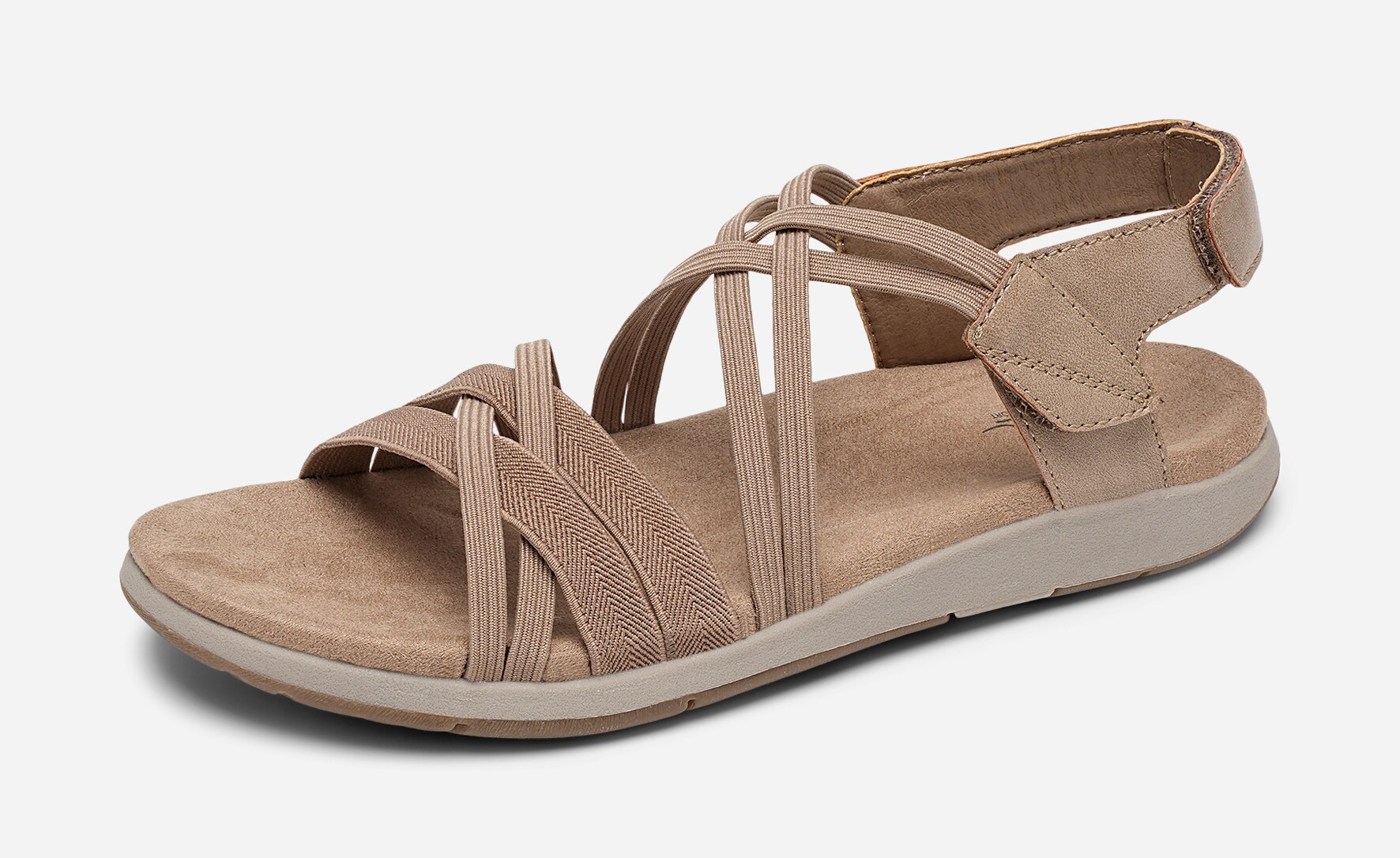 CLOU COMFORT, Sandal med reimer Brun