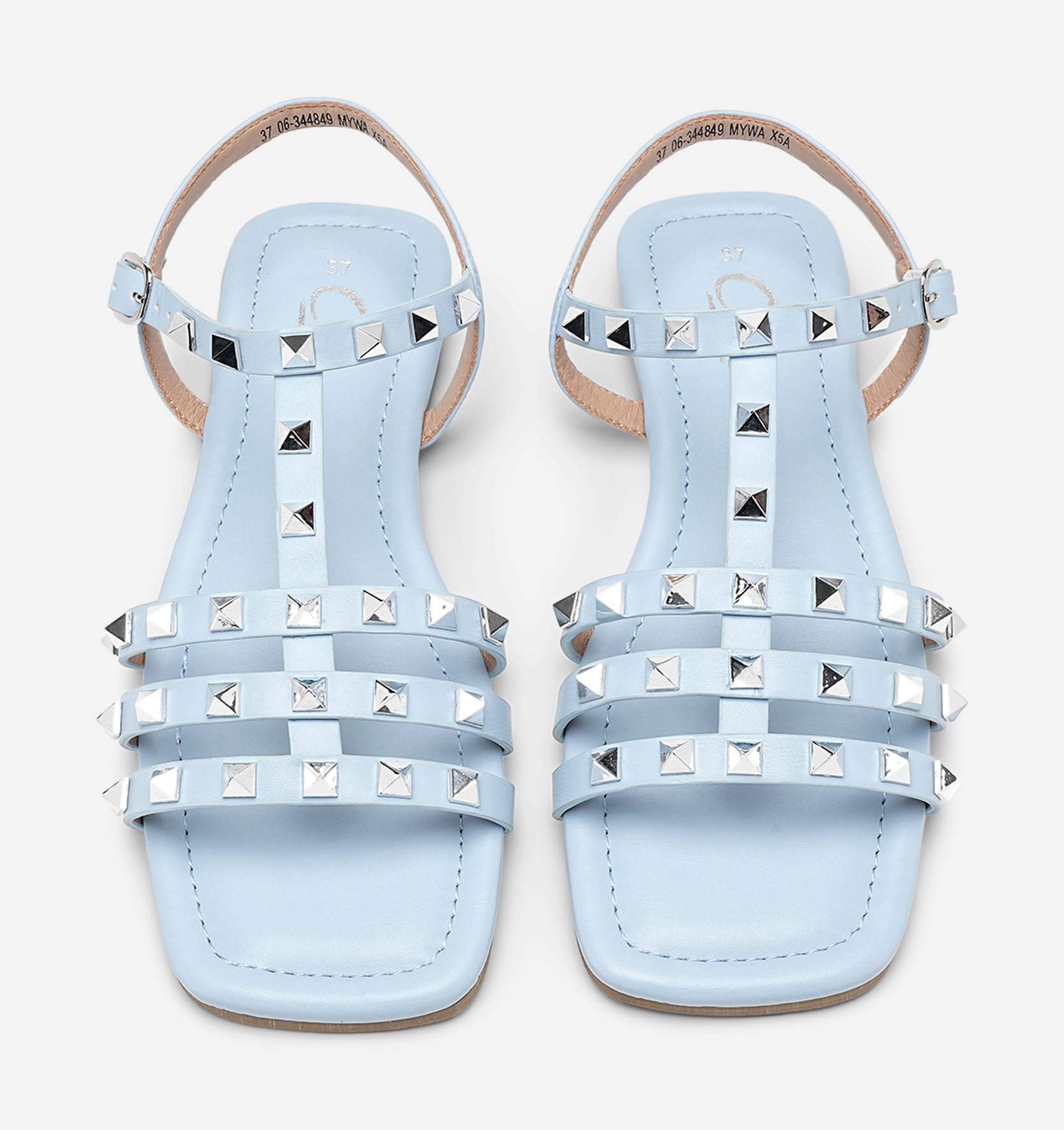 CLOU, Sandal med reimer Blå