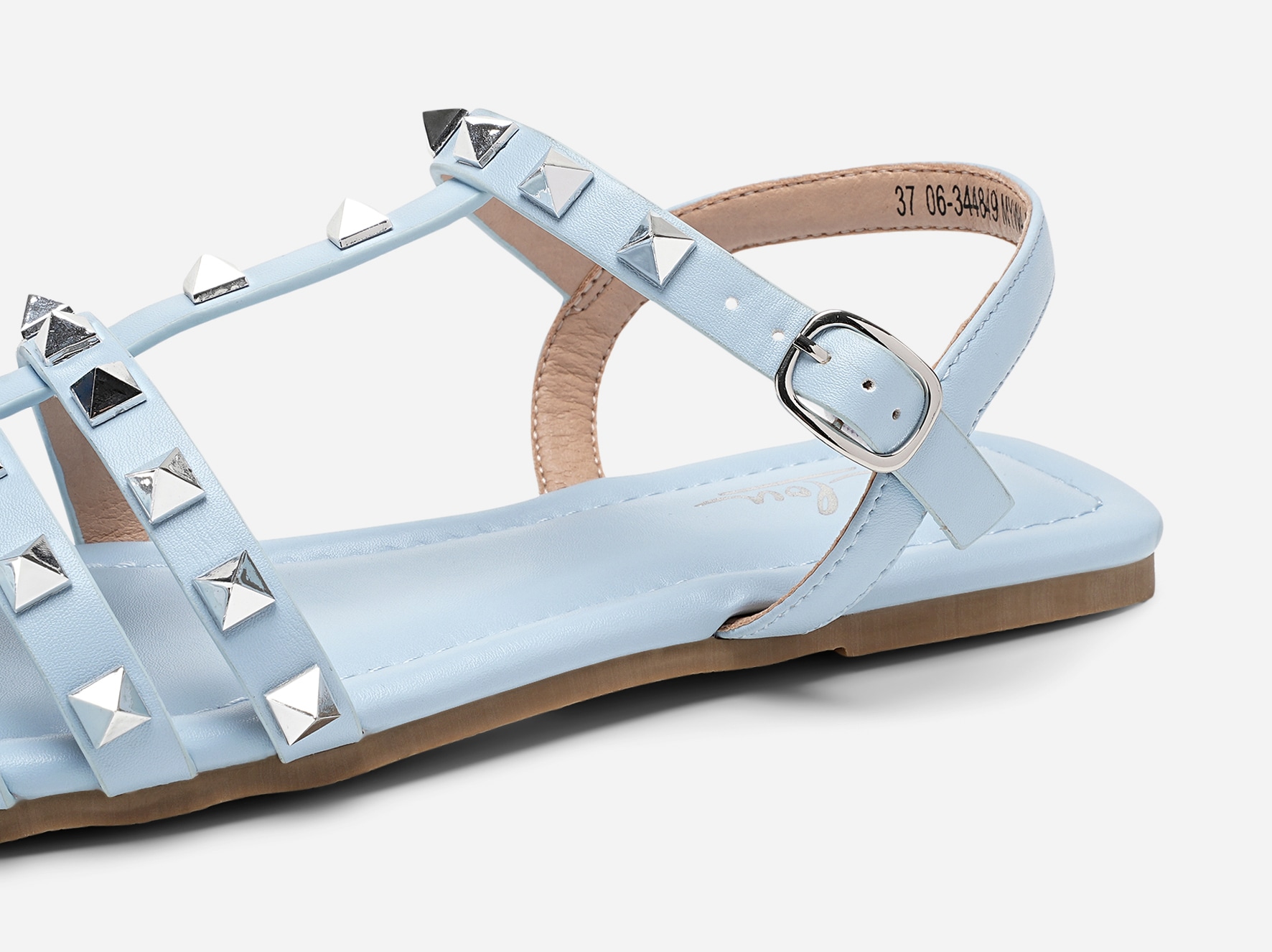 CLOU, Sandal med reimer Blå